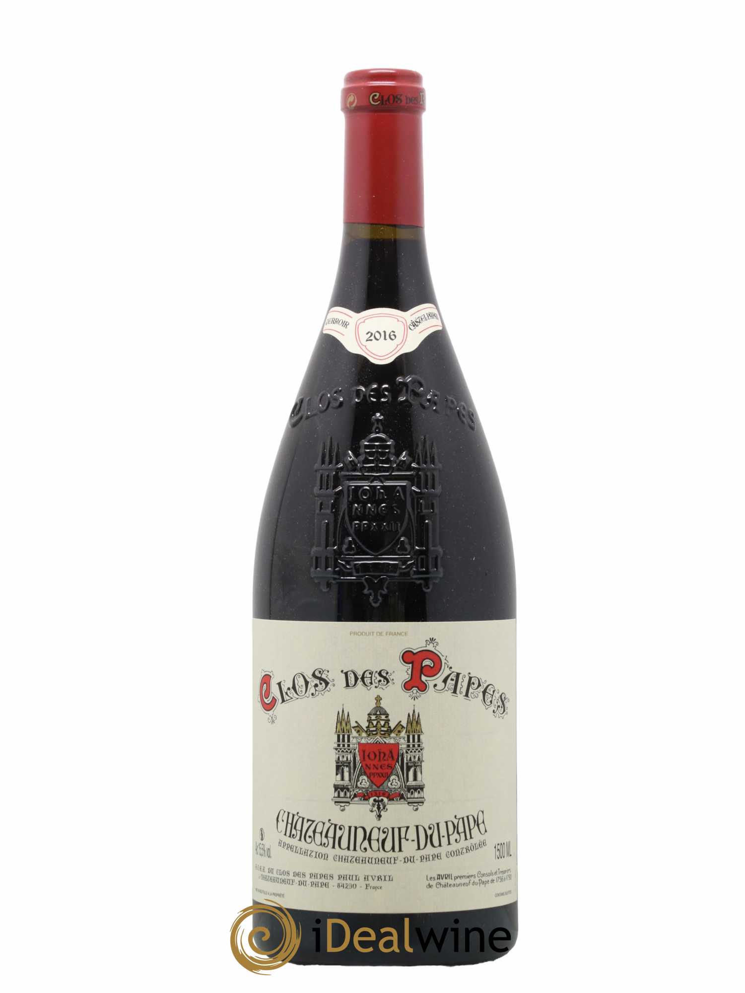 Châteauneuf-du-Pape Clos des Papes - Paul Avril 2016 - Lot de 1 magnum - 0