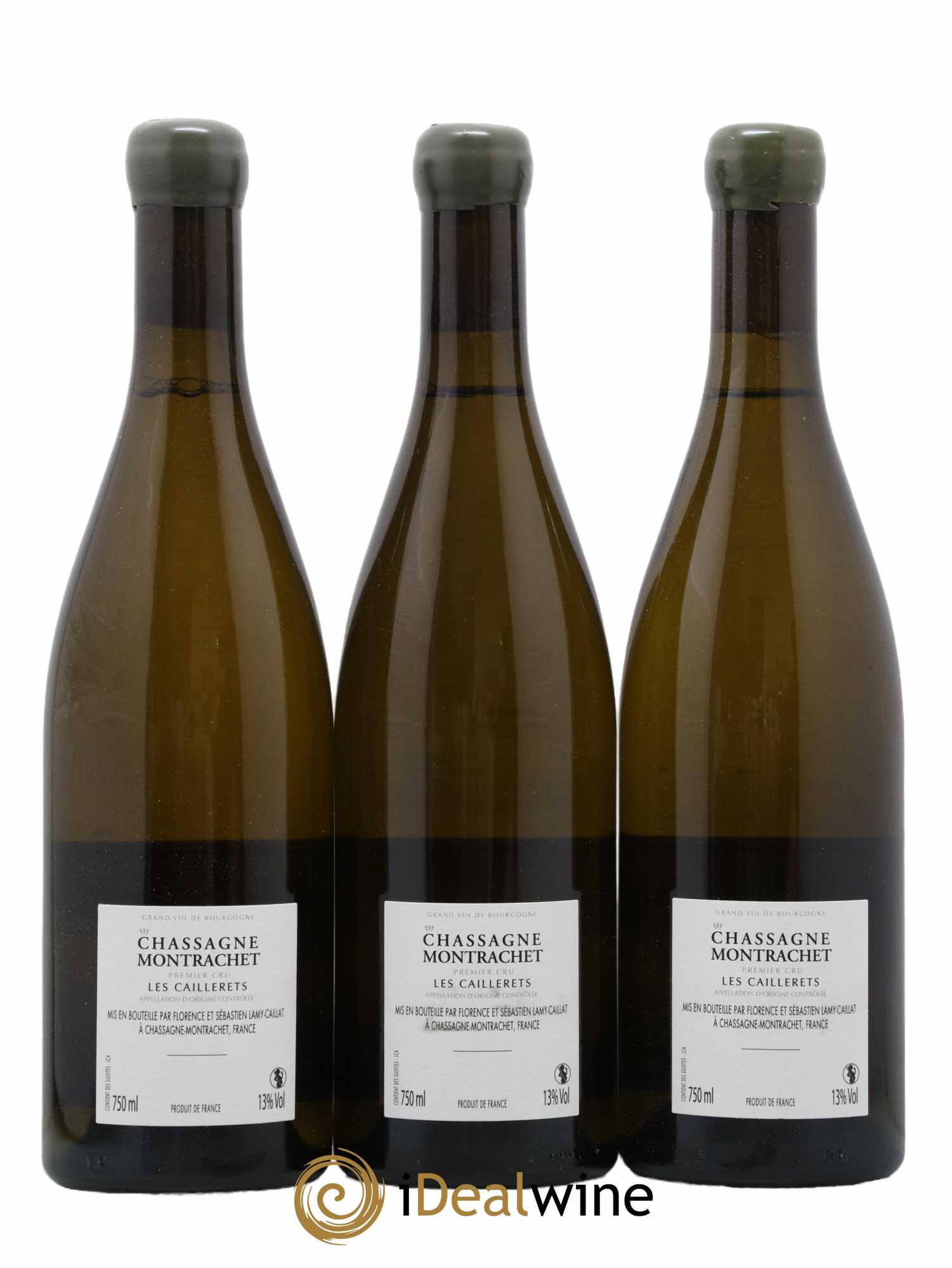 Chassagne-Montrachet 1er Cru Les Caillerets Lamy-Caillat (Domaine) 2020 - Lot de 6 bouteilles - 4
