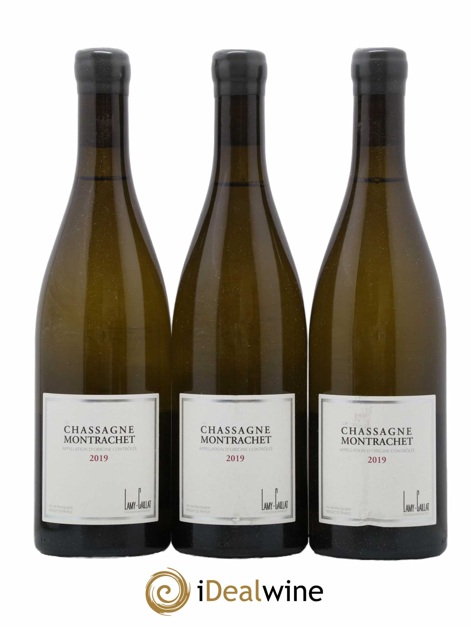 Chassagne-Montrachet Lamy-Caillat (Domaine) 2019 - Lot de 3 bouteilles - 0