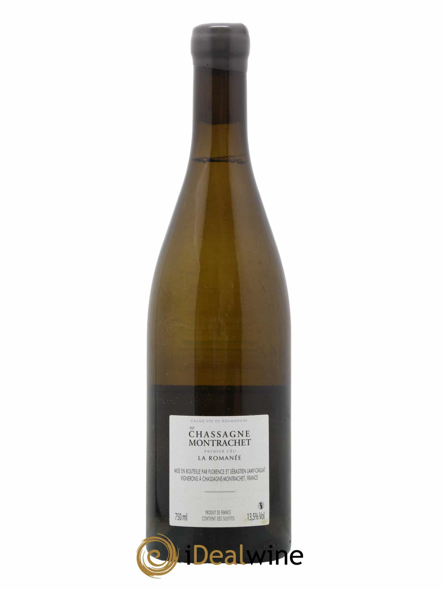 Chassagne-Montrachet 1er Cru La Romanée Lamy-Caillat (Domaine)  2014 - Lot de 1 bouteille - 1