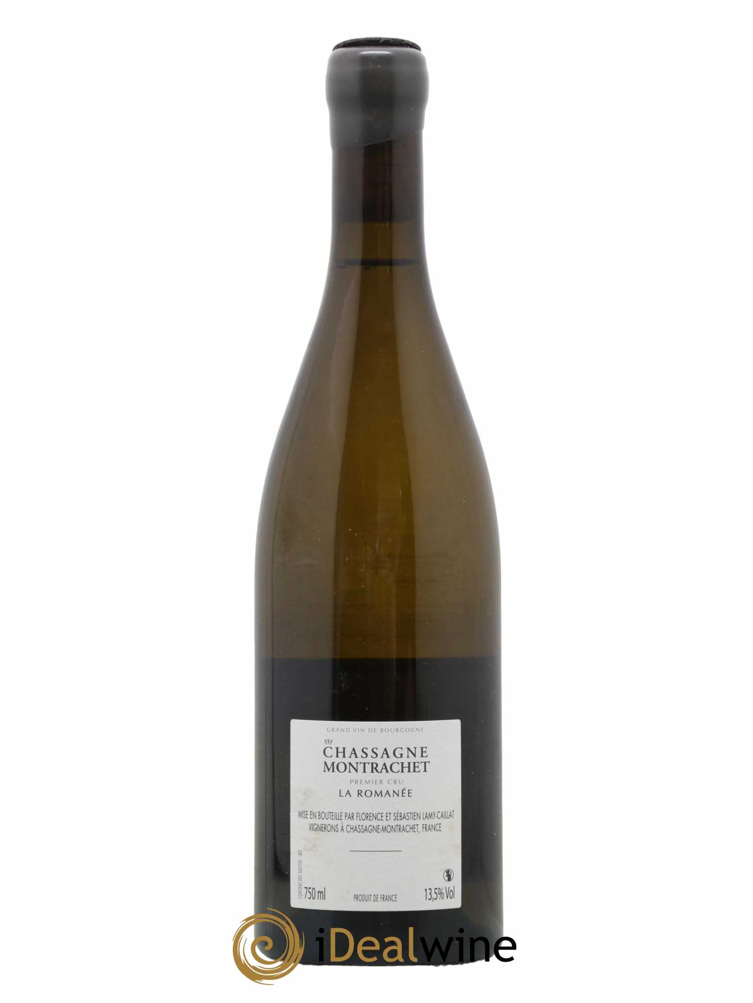 Chassagne-Montrachet 1er Cru La Romanée Lamy-Caillat (Domaine)  2015 - Lot de 1 bouteille - 1