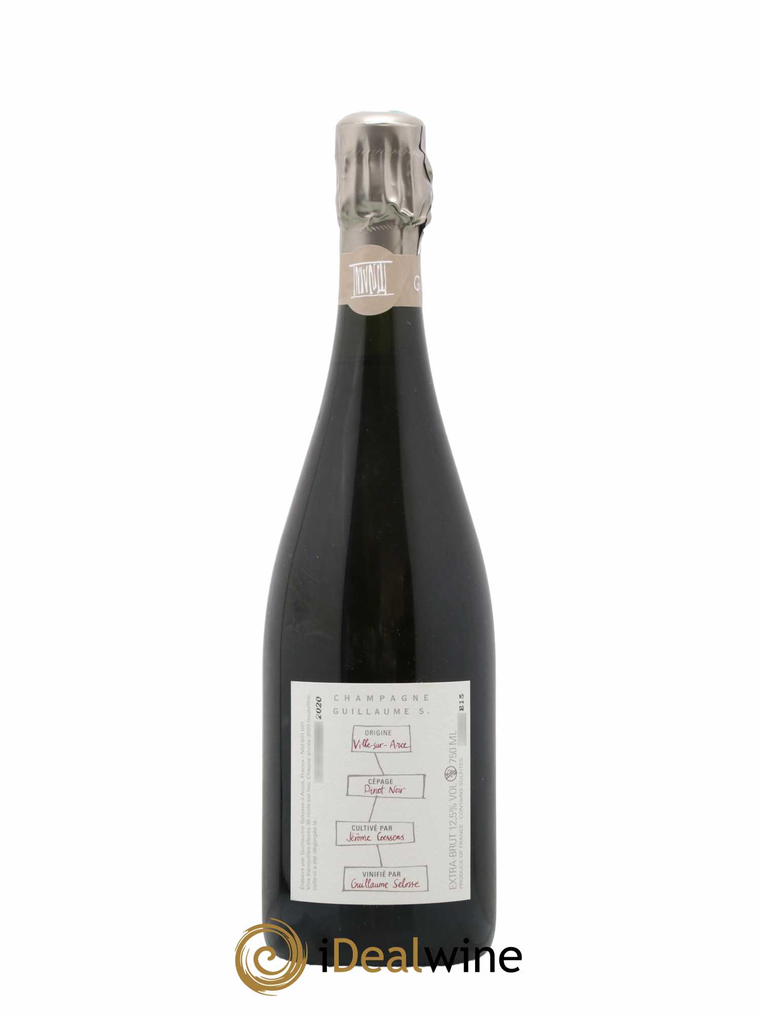 Largillier Extra-Brut Guillaume Selosse - Lot de 1 bouteille - 1