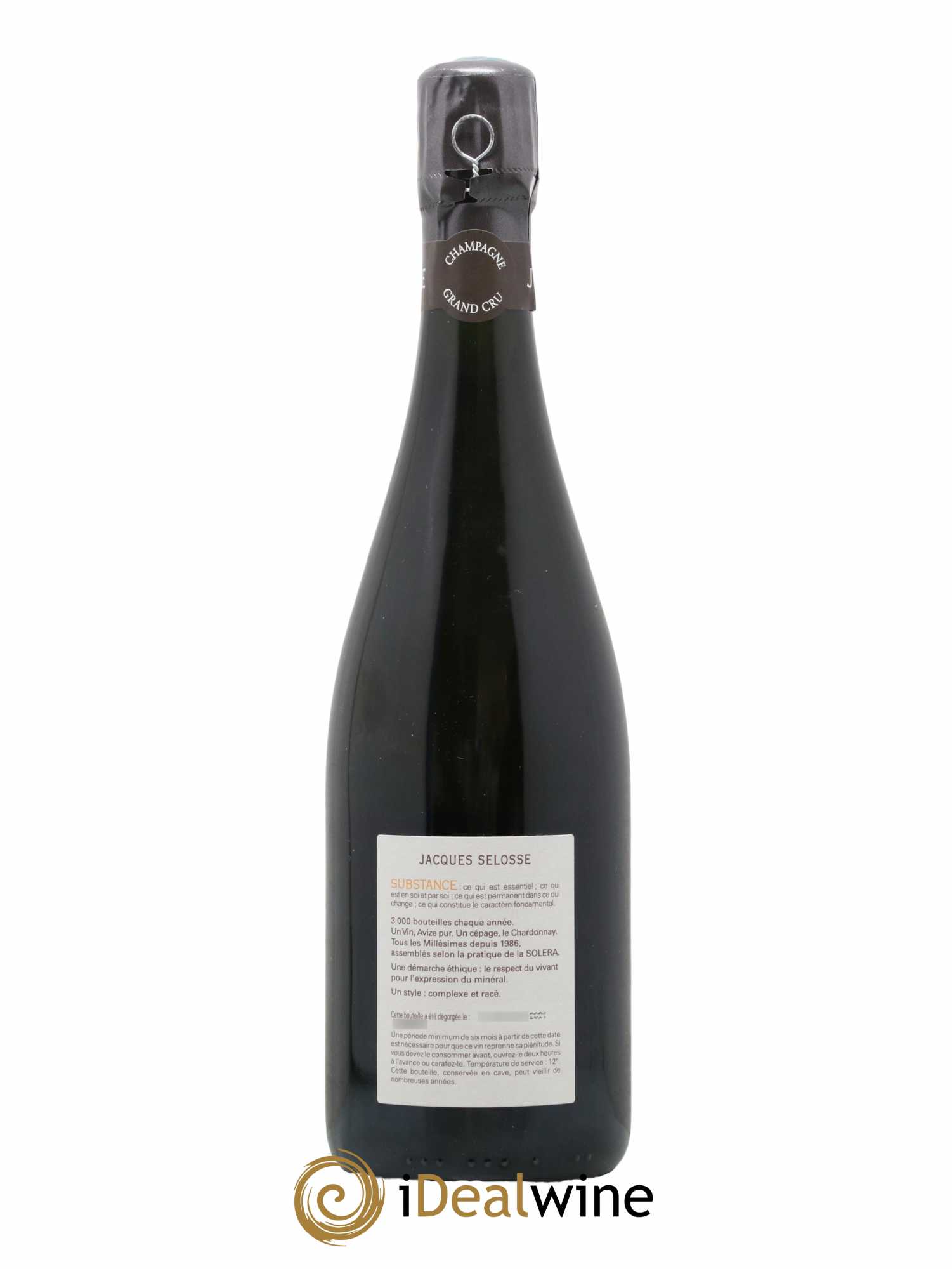 Substance Jacques Selosse - Lot de 1 bouteille - 1