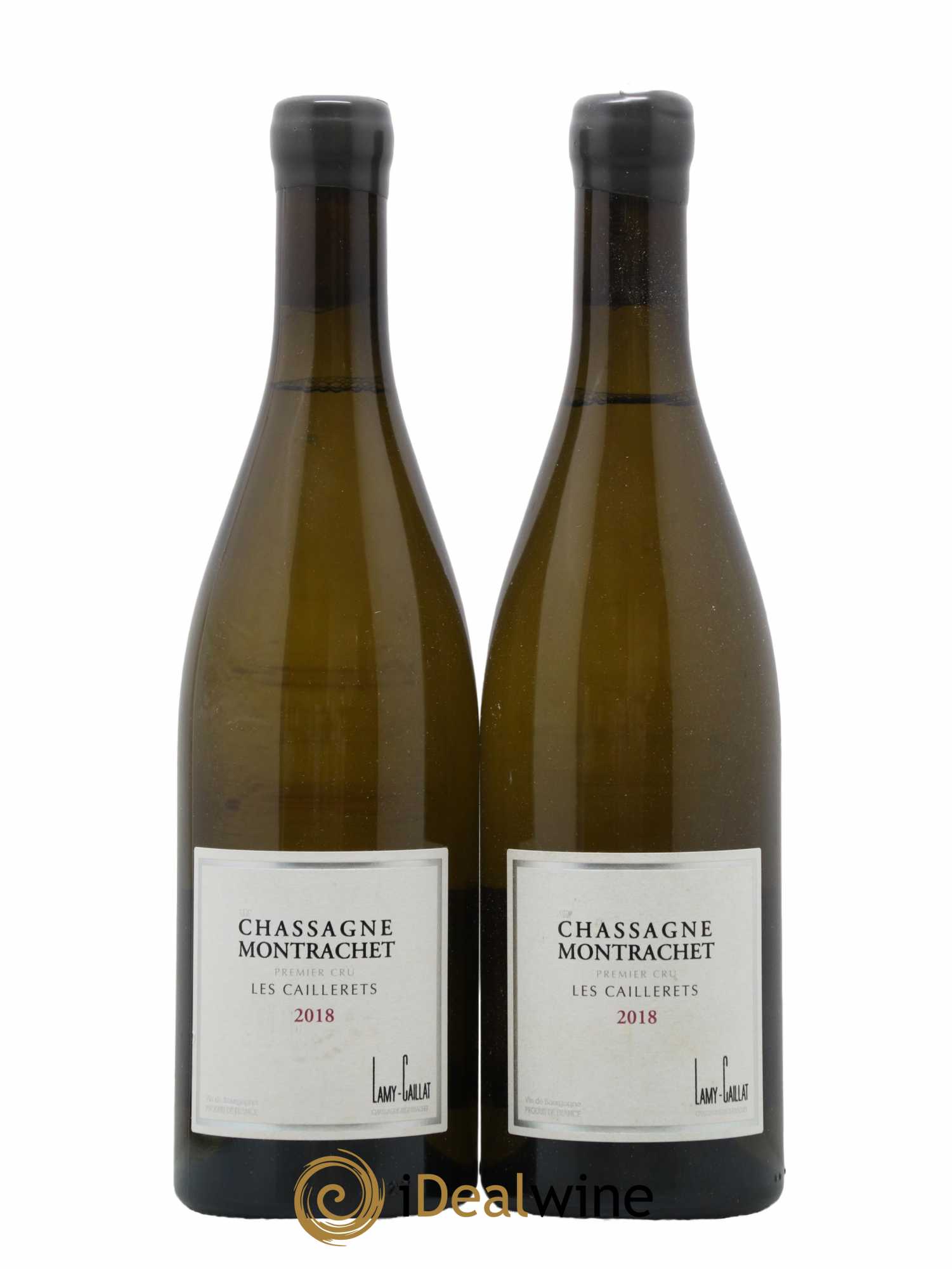 Chassagne-Montrachet 1er Cru Les Caillerets Lamy-Caillat (Domaine) 2018 - Lot de 2 bouteilles - 0
