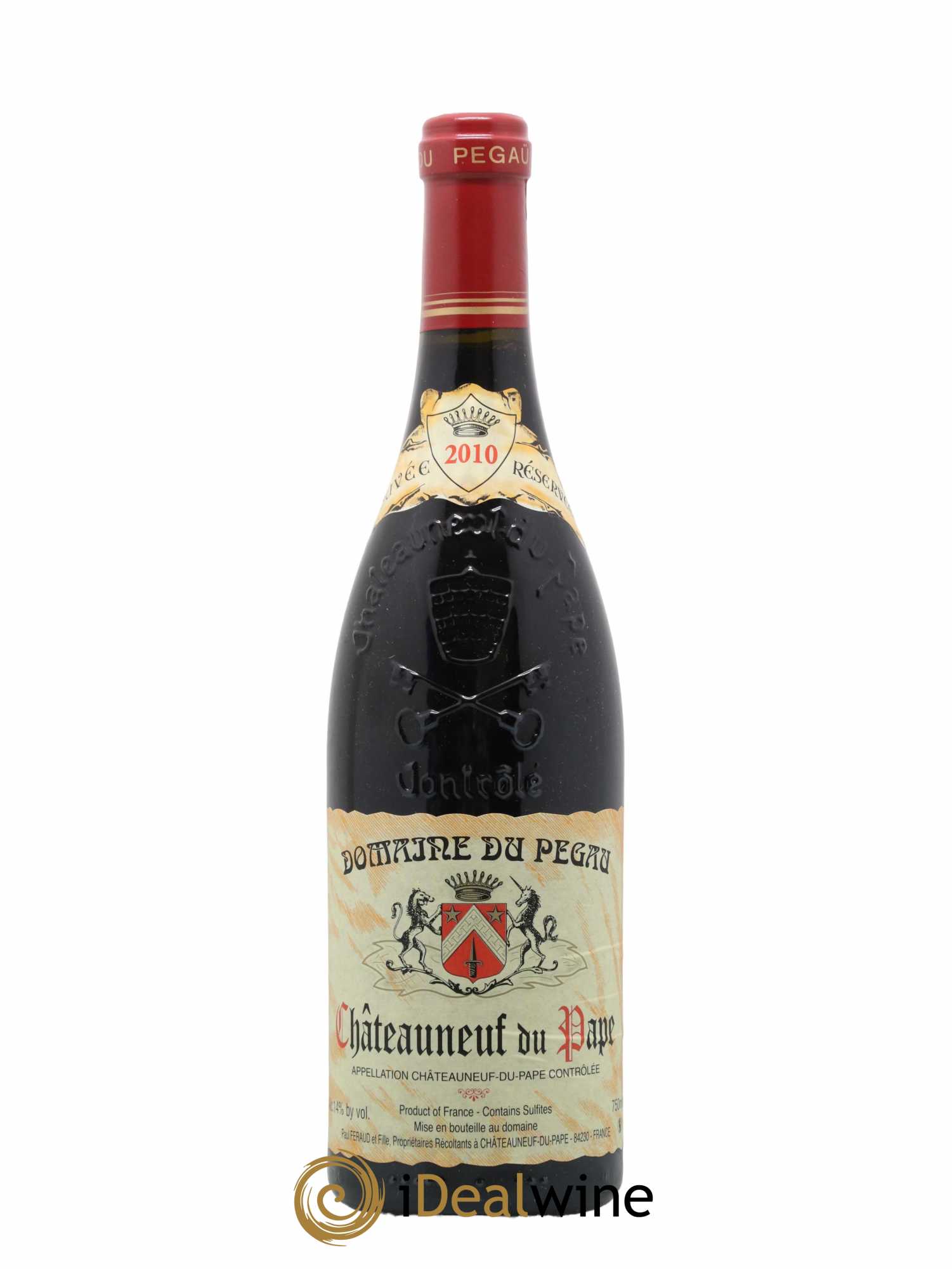 Châteauneuf-du-Pape Domaine du Pégau Cuvée Réservée Paul et Laurence Féraud 2010 - Lot de 1 bouteille - 0