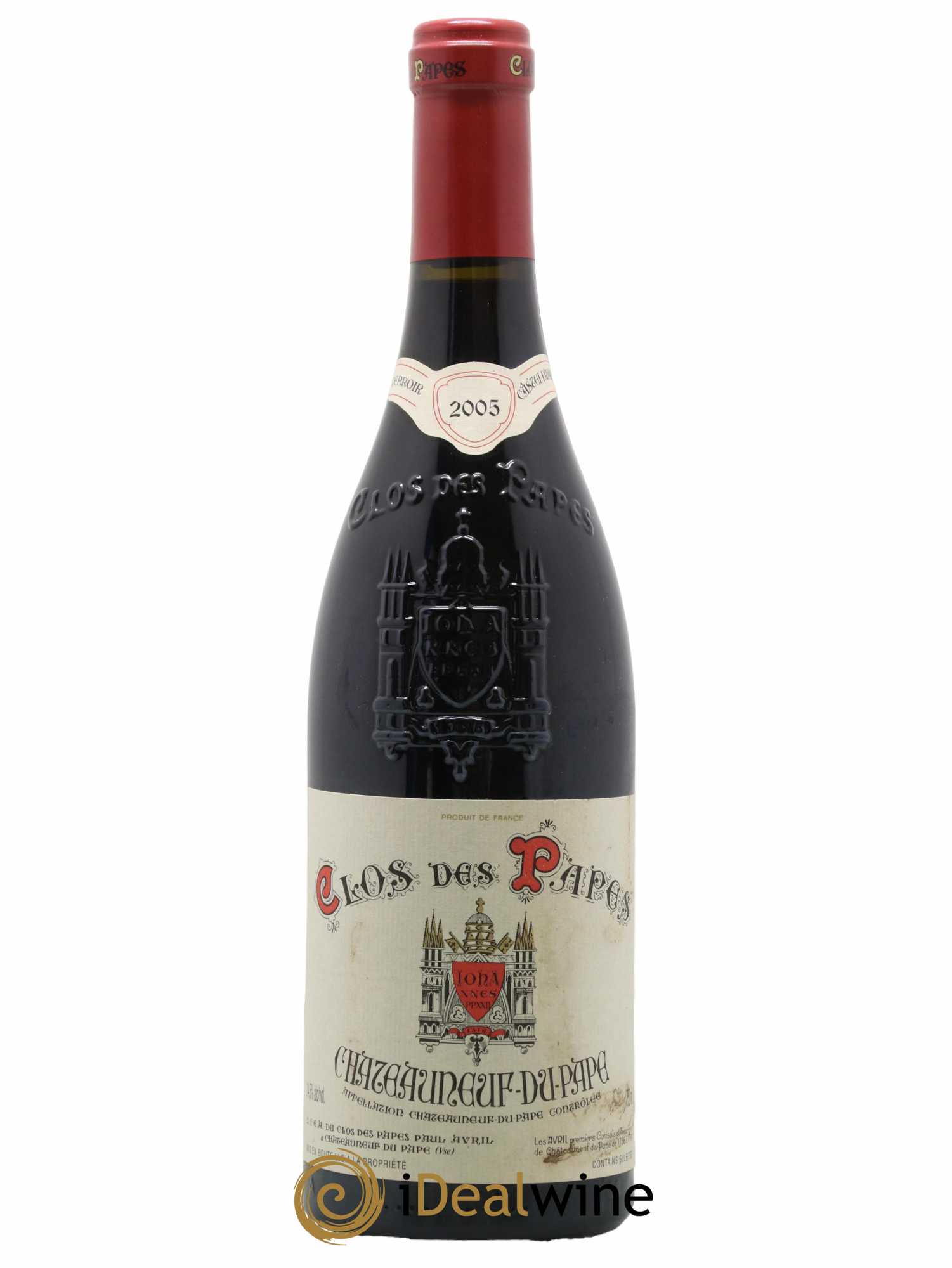 Châteauneuf-du-Pape Clos des Papes - Paul Avril 2005 - Lot de 1 bouteille - 0