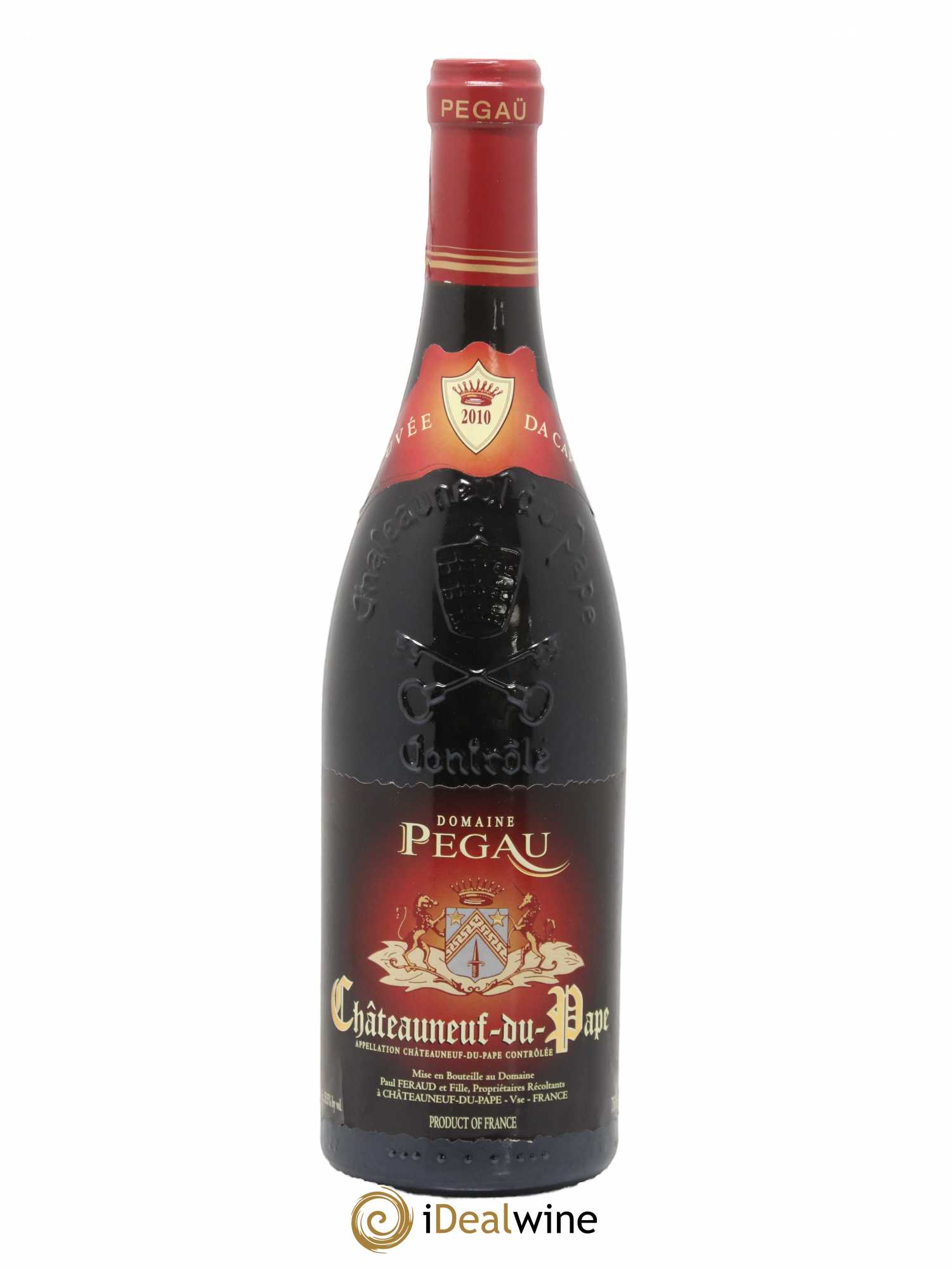 Châteauneuf-du-Pape Domaine du Pégau Cuvée Da Capo Paul et Laurence Féraud 2010 - Lot de 1 bouteille - 0