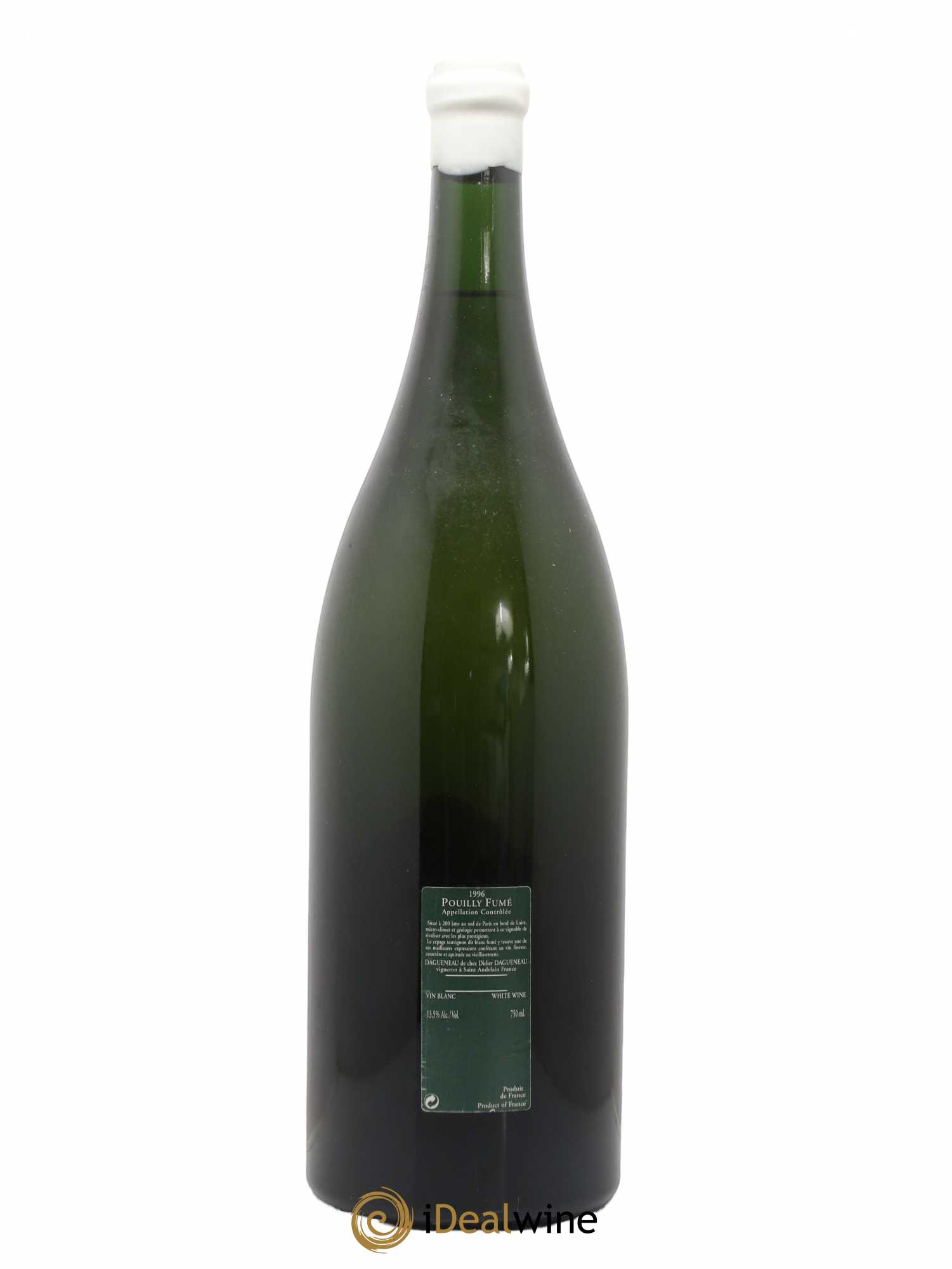 Vin de France (anciennement Pouilly-Fumé) Silex Dagueneau (Domaine Didier - Louis-Benjamin) 1996 - Lotto di 1 jéroboam - 1