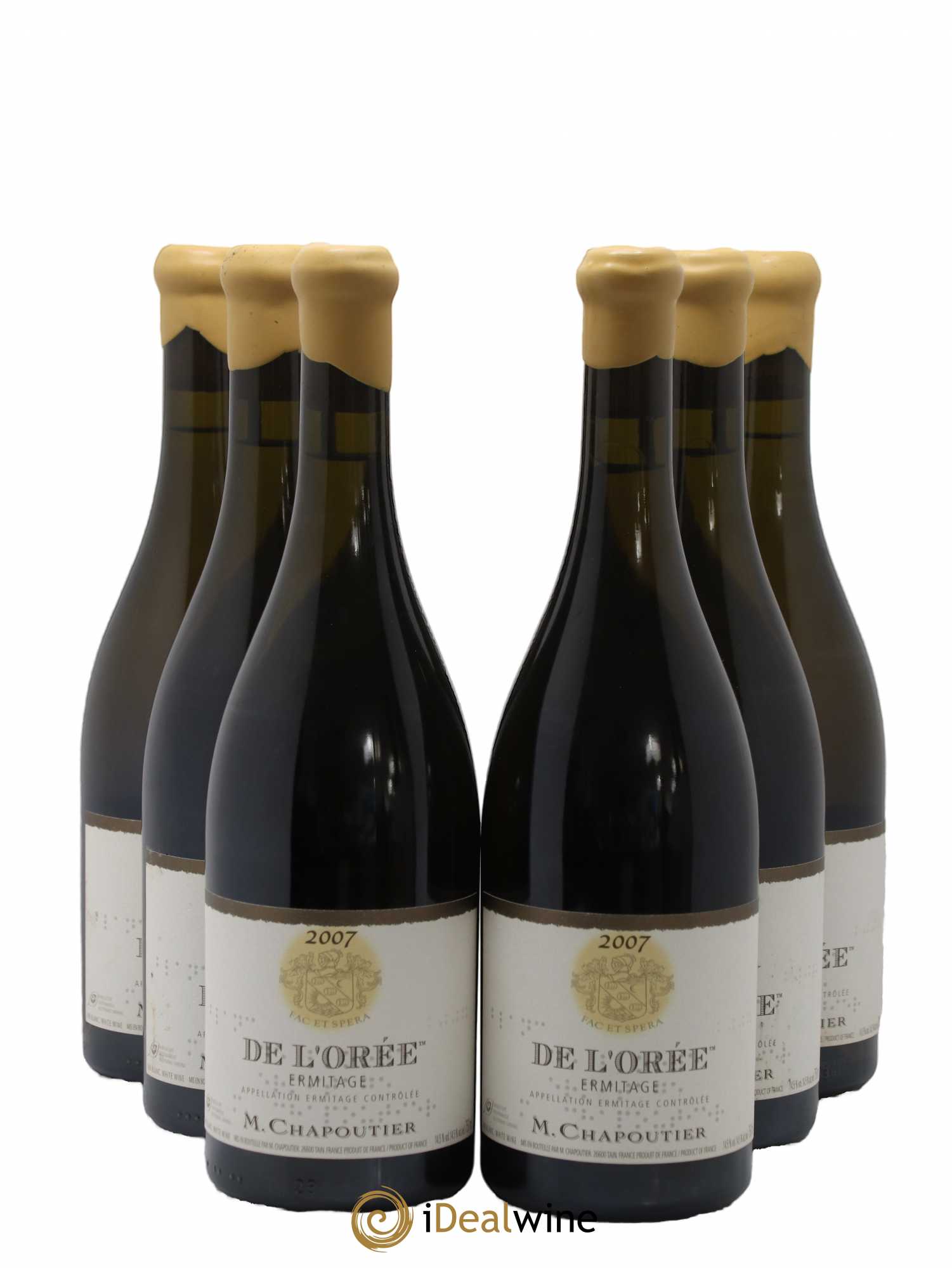 Hermitage Ermitage de l'Orée Chapoutier 2007 - Lot de 6 bouteilles - 0