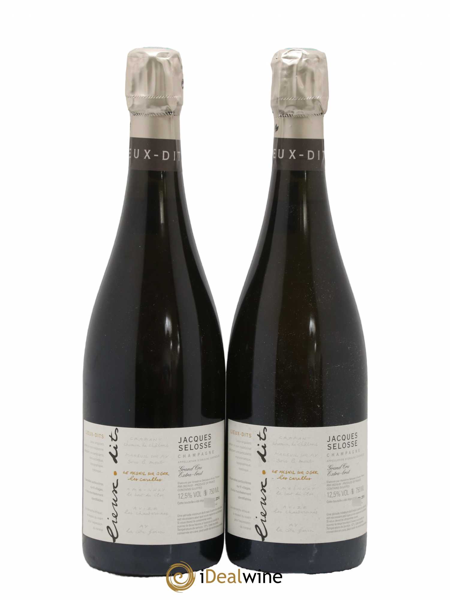 Les Carelles Blanc de Blancs Jacques Selosse - Lot de 2 bouteilles - 0