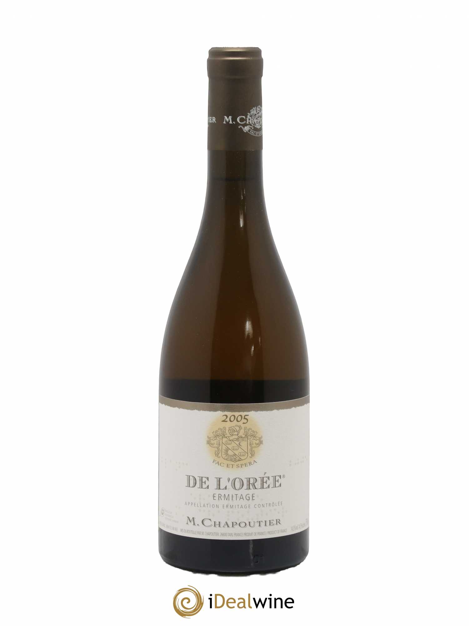 Hermitage Ermitage de l'Orée Chapoutier 2005 - Lot de 1 bouteille - 0