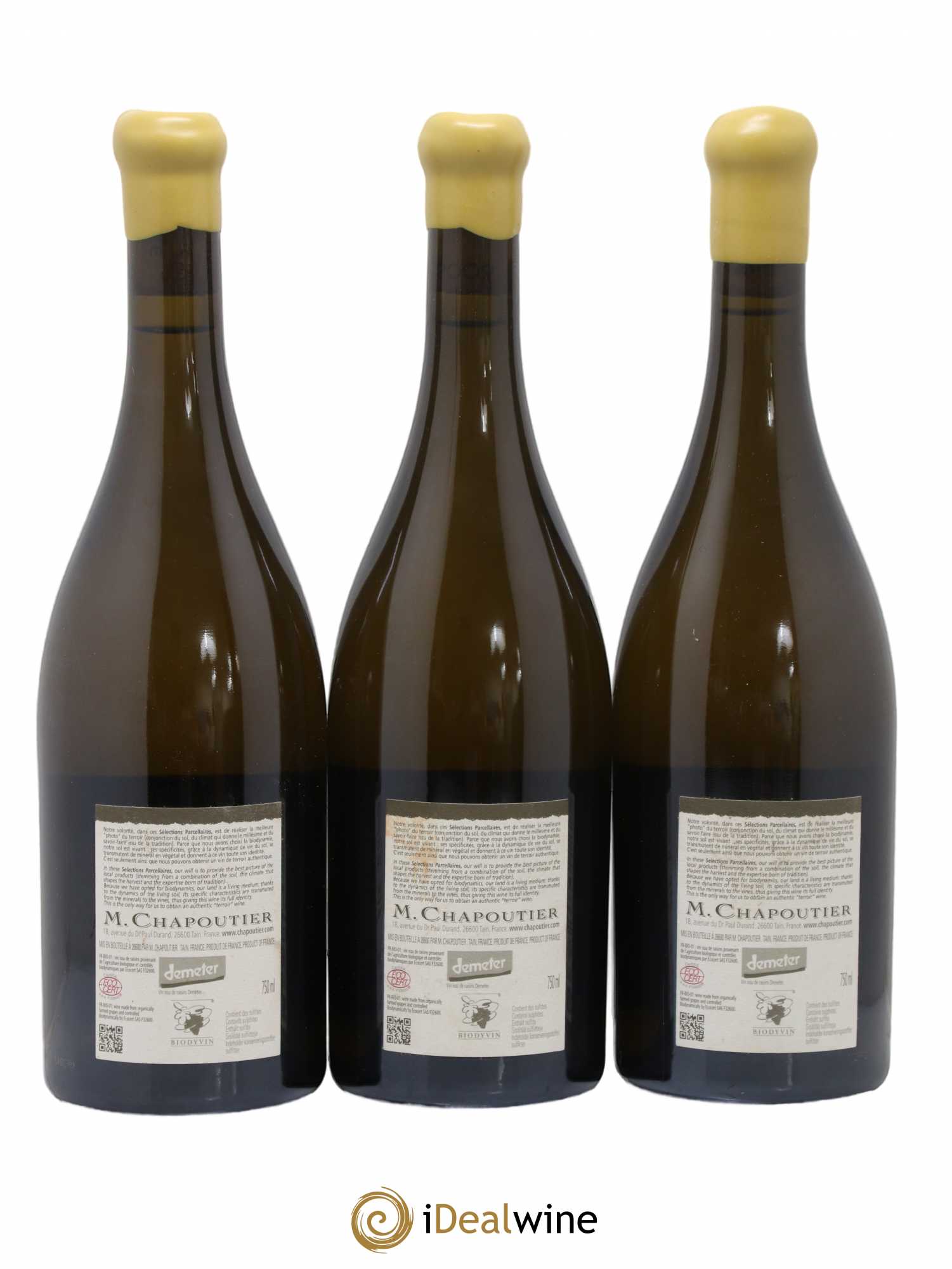 Hermitage Ermitage de l'Orée Chapoutier 2009 - Posten von 3 Flaschen - 1