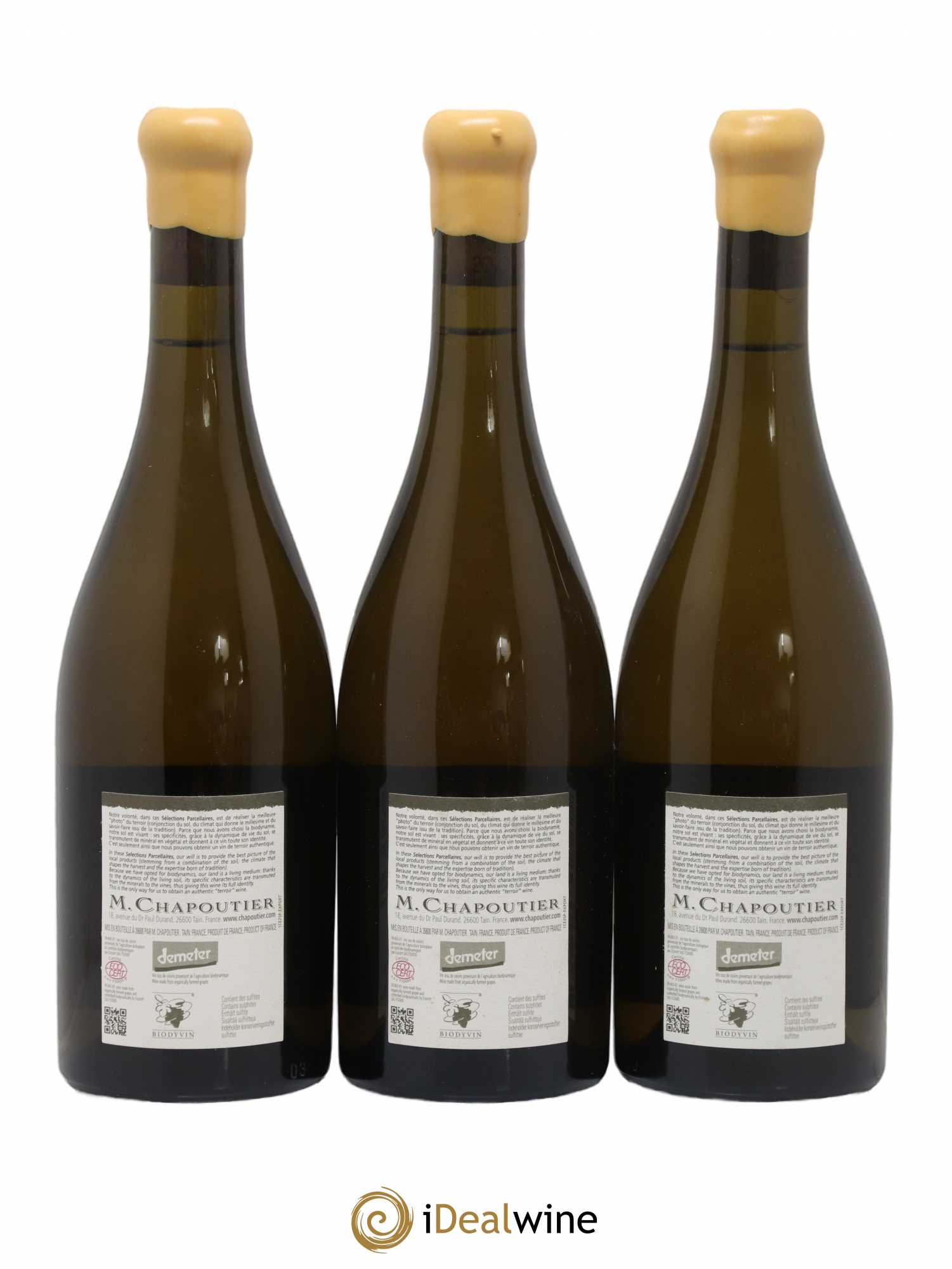 Hermitage Ermitage de l'Orée Chapoutier 2010 - Lot de 3 bouteilles - 1
