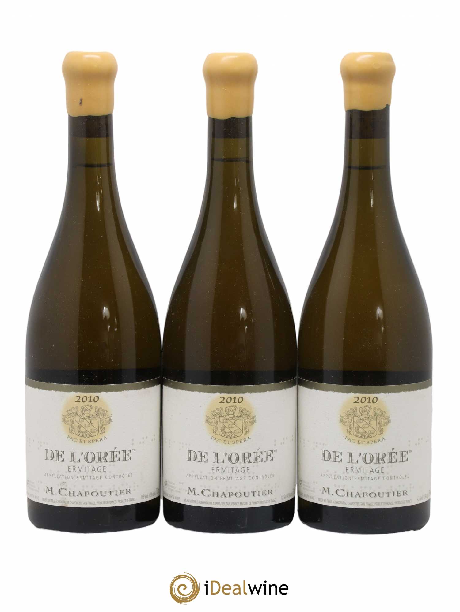 Hermitage Ermitage de l'Orée Chapoutier 2010 - Lot de 3 bouteilles - 0