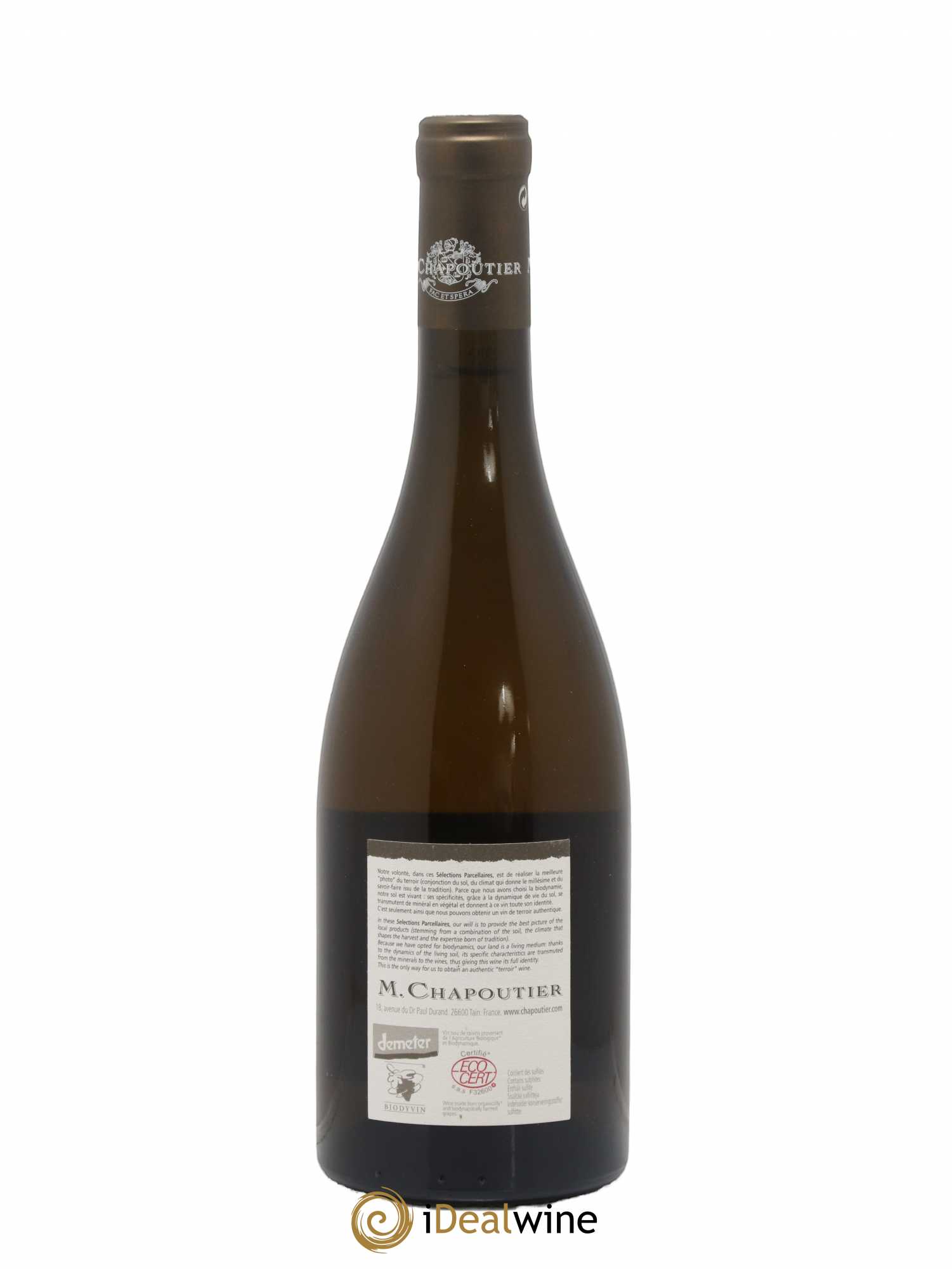 Hermitage Ermitage Le Méal Chapoutier 2005 - Lot de 1 bouteille - 1