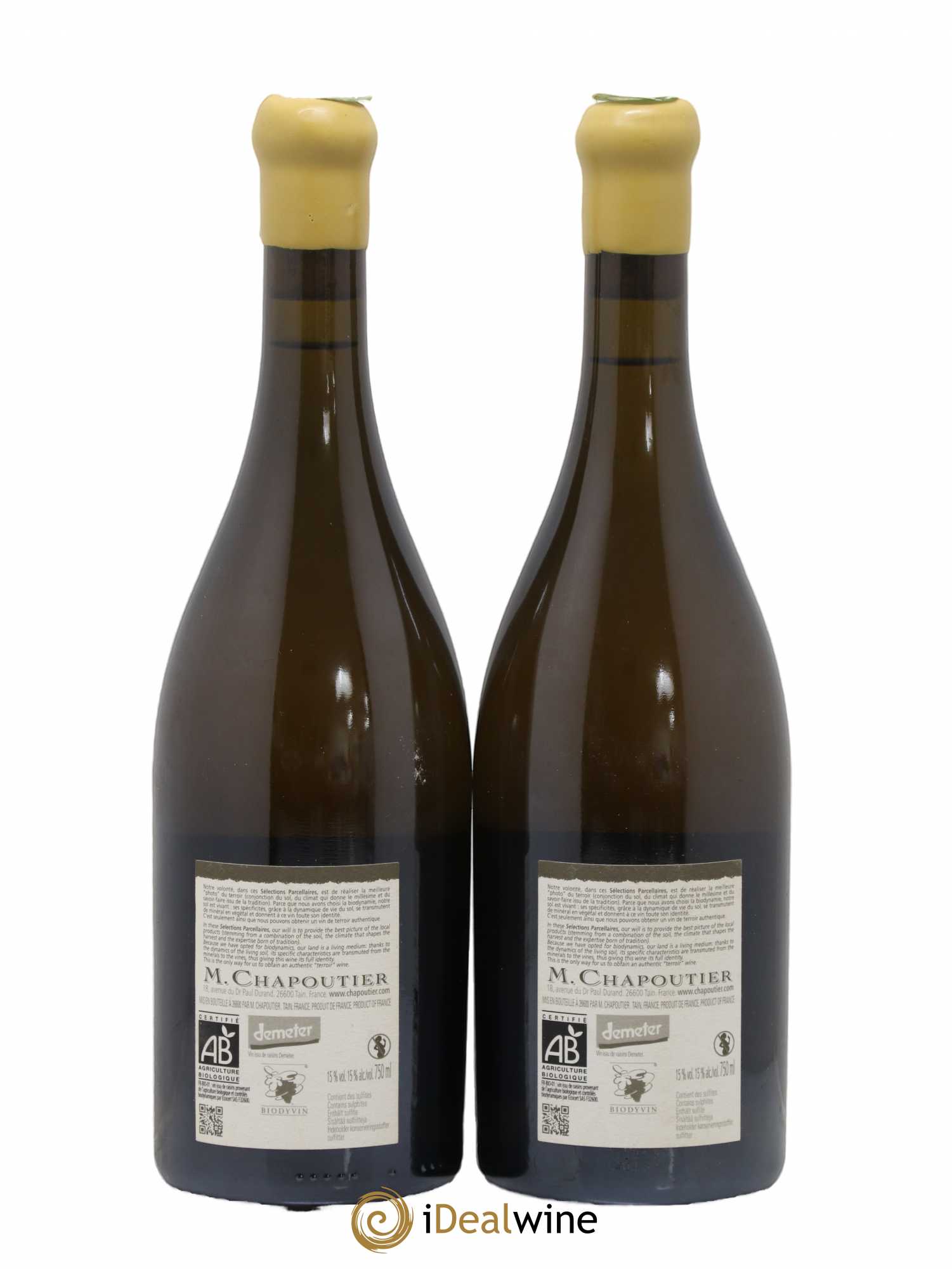 Hermitage Ermitage Le Méal Chapoutier 2009 - Lot de 2 bouteilles - 1