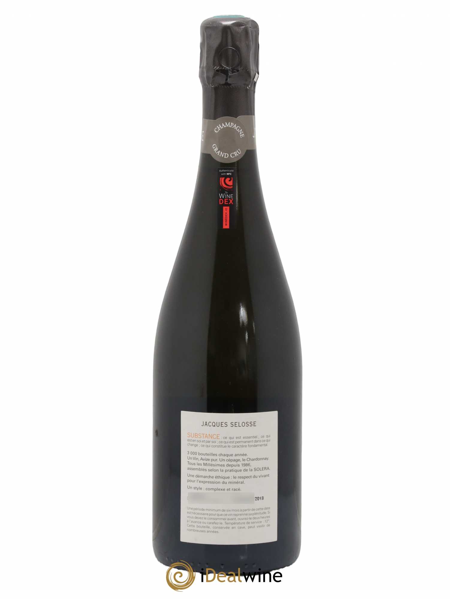 Substance Jacques Selosse - Lot de 1 bouteille - 1