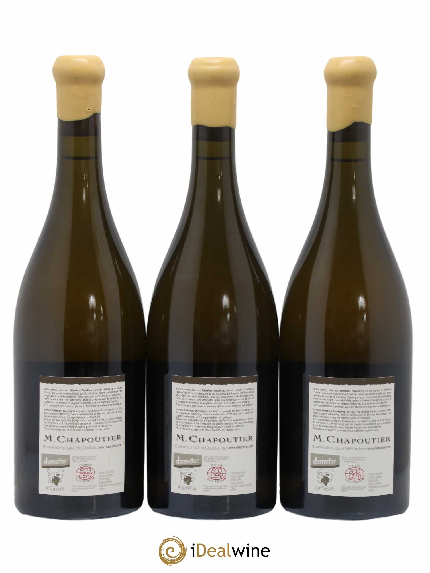 Hermitage Ermitage Le Méal Chapoutier 2007 - Lot de 6 bouteilles - 2