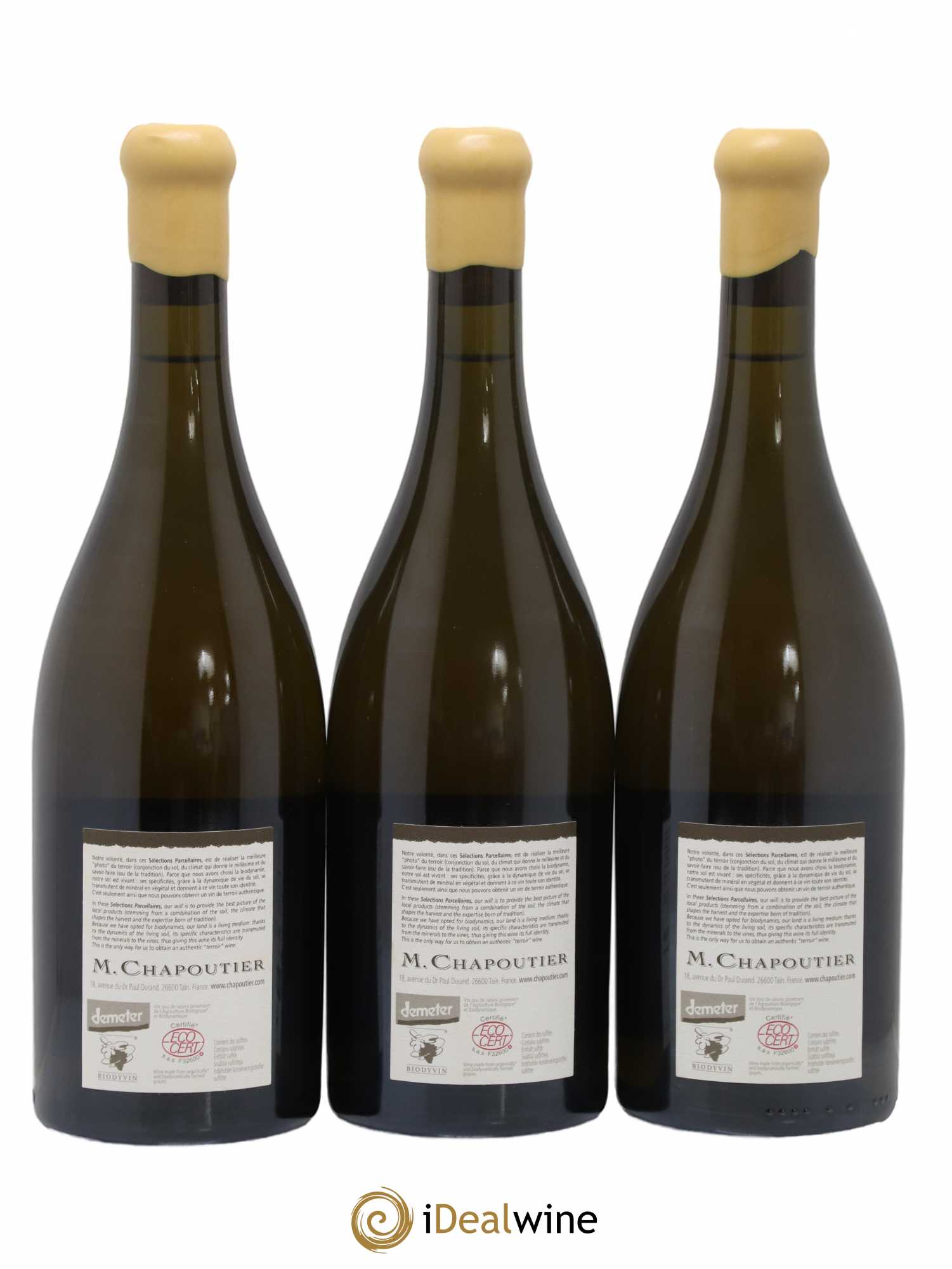 Hermitage Ermitage Le Méal Chapoutier 2007 - Lot de 6 bouteilles - 4