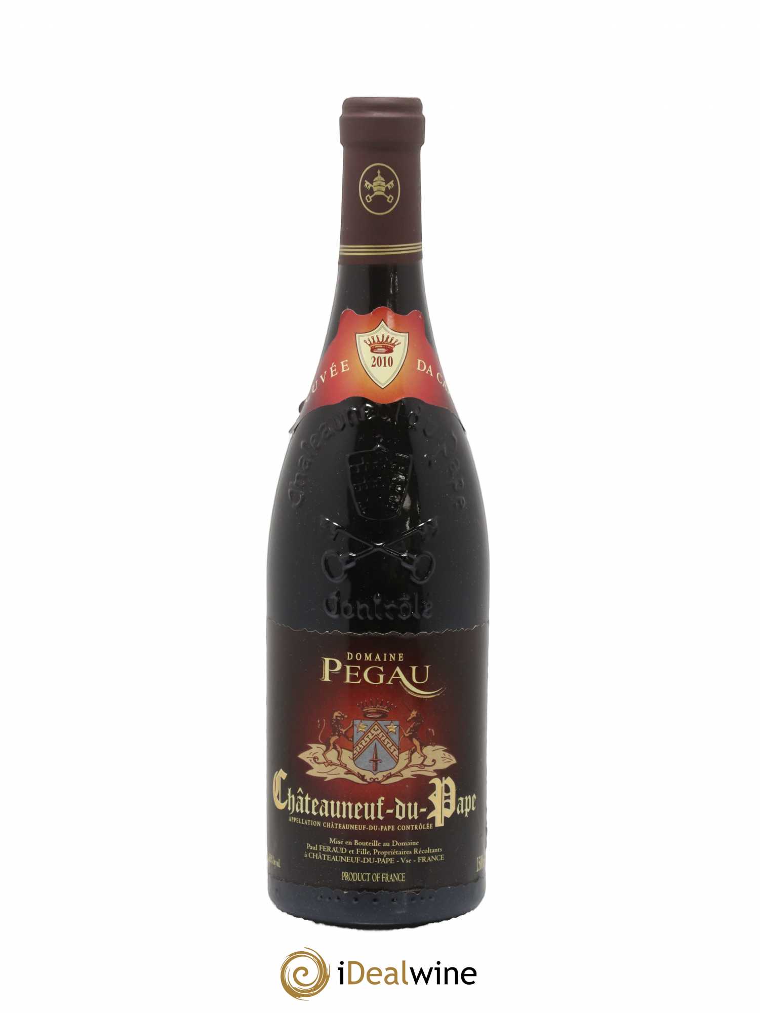 Châteauneuf-du-Pape Domaine du Pégau Cuvée Da Capo Paul et Laurence Féraud 2010 - Lot de 1 bouteille - 0