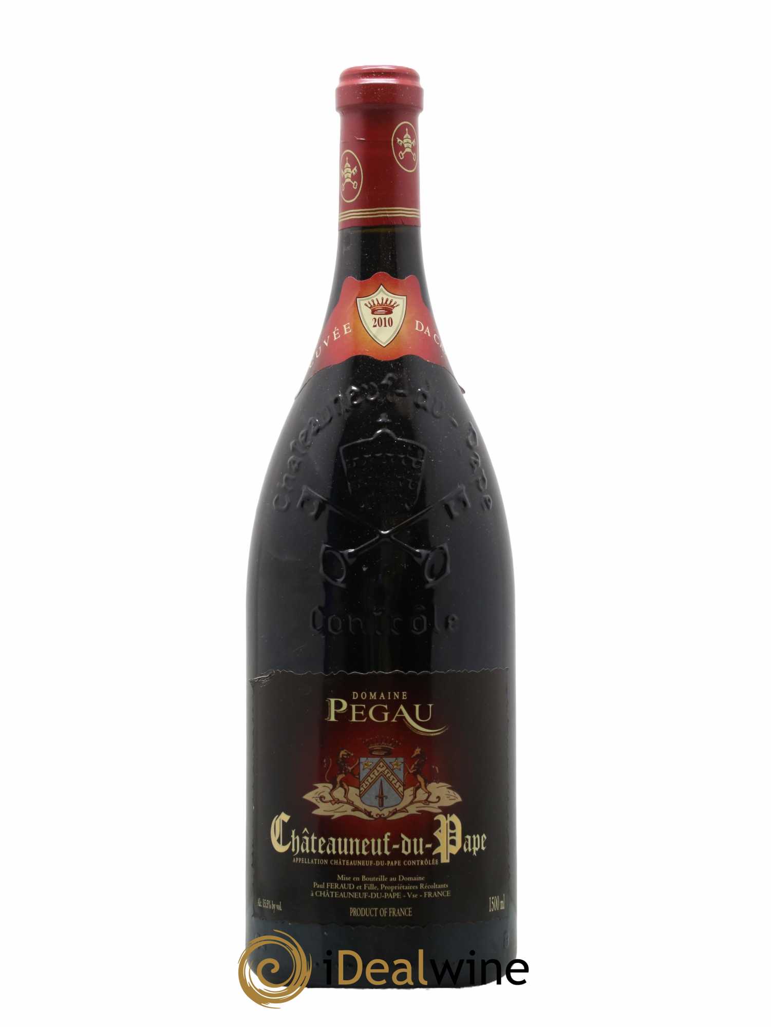 Châteauneuf-du-Pape Domaine du Pégau Cuvée Da Capo Paul et Laurence Féraud 2010 - Lot de 1 magnum - 1