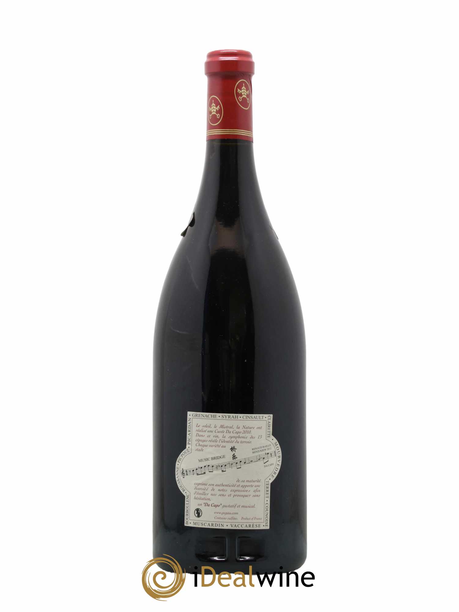 Châteauneuf-du-Pape Domaine du Pégau Cuvée Da Capo Paul et Laurence Féraud 2010 - Lot de 1 magnum - 2