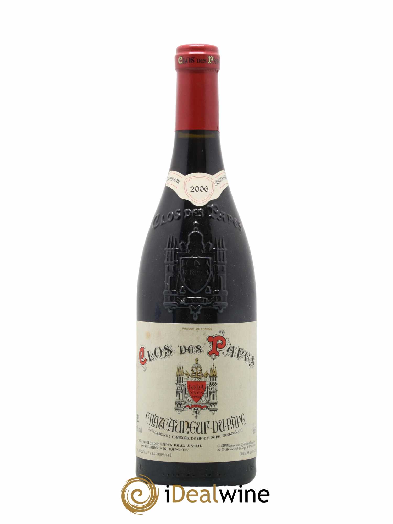 Châteauneuf-du-Pape Clos des Papes - Paul Avril 2006 - Lot de 1 bouteille - 0