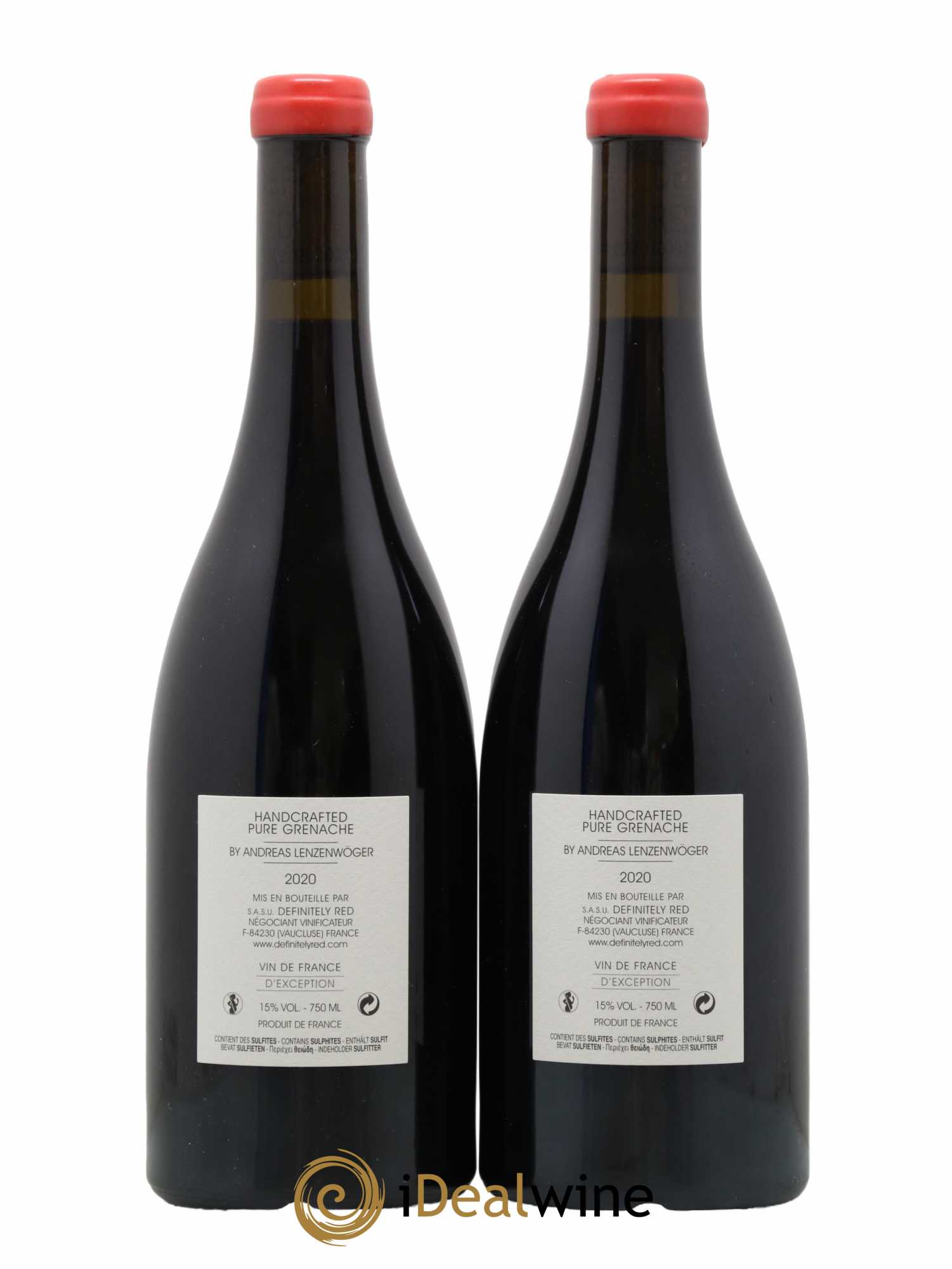 Vin de France Definitely Red 2020 - Posten von 2 Flaschen - 1