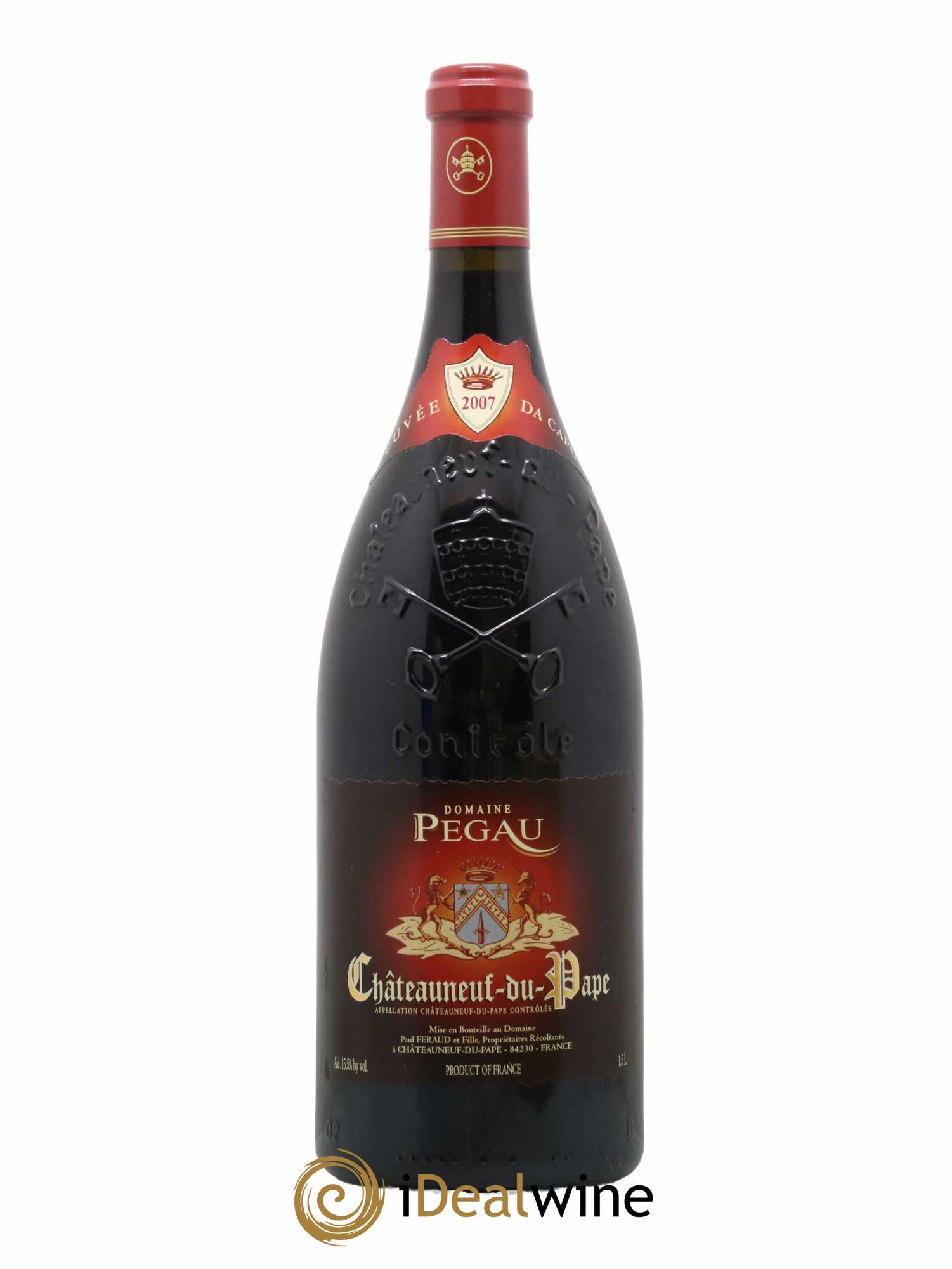 Châteauneuf-du-Pape Domaine du Pégau Cuvée Da Capo Paul et Laurence Féraud 2007 - Lot de 1 magnum - 1