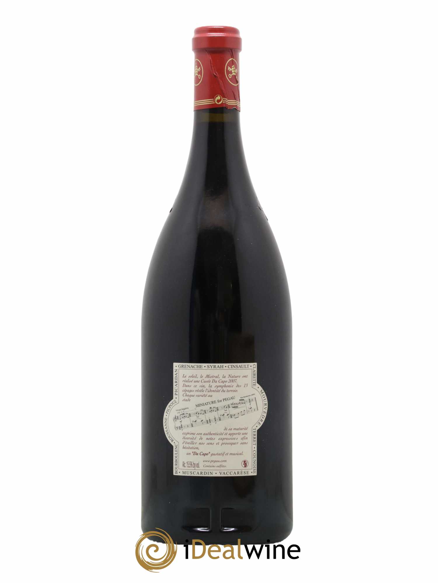 Châteauneuf-du-Pape Domaine du Pégau Cuvée Da Capo Paul et Laurence Féraud 2007 - Lot de 1 magnum - 2