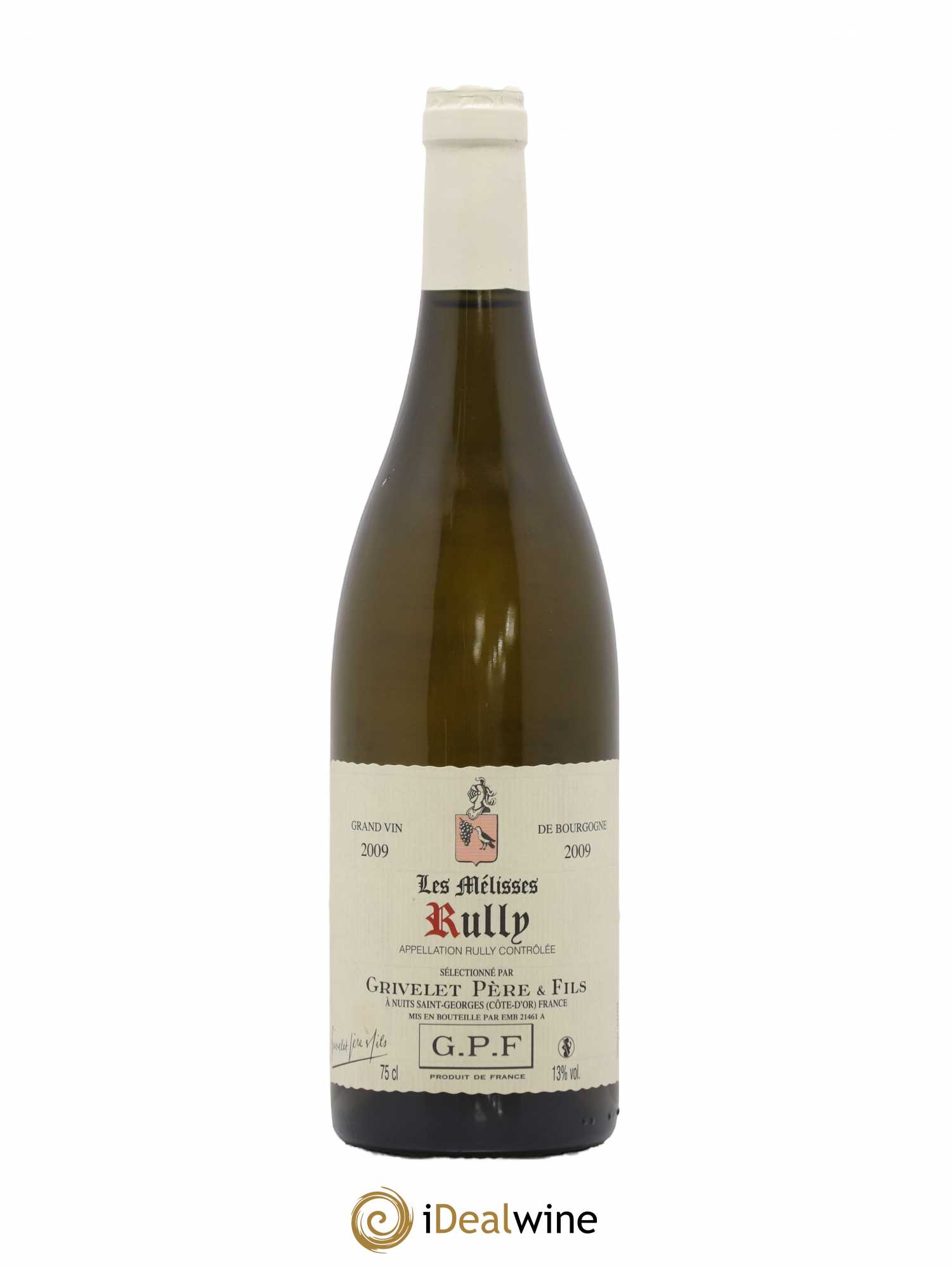 Rully Les Mélisses Grivelet Père et Fils 2009 - Posten von 1 Flasche - 0