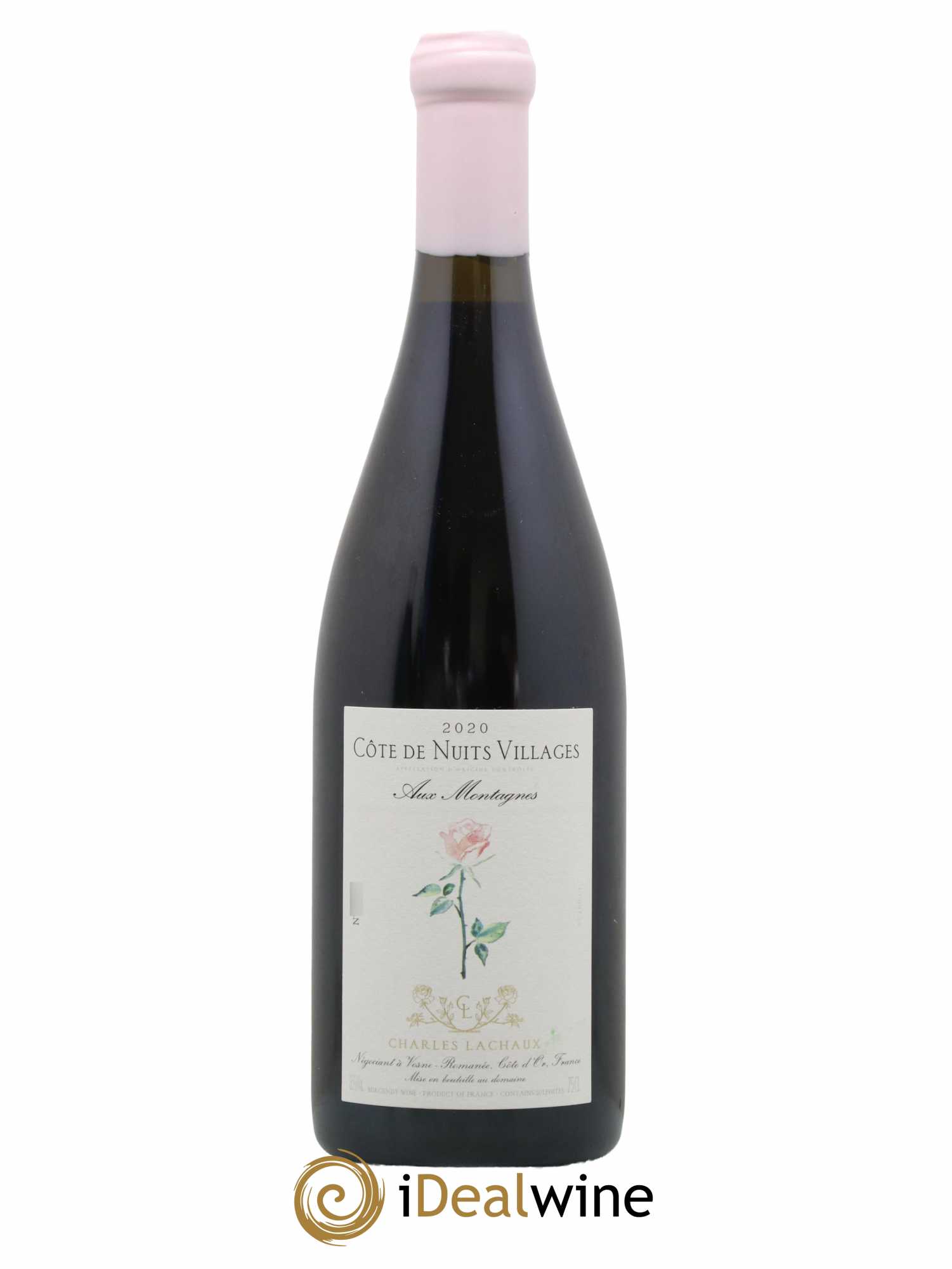 Côte de Nuits-Villages Aux Montagnes Charles Lachaux 2020 - Lot de 1 bouteille - 0