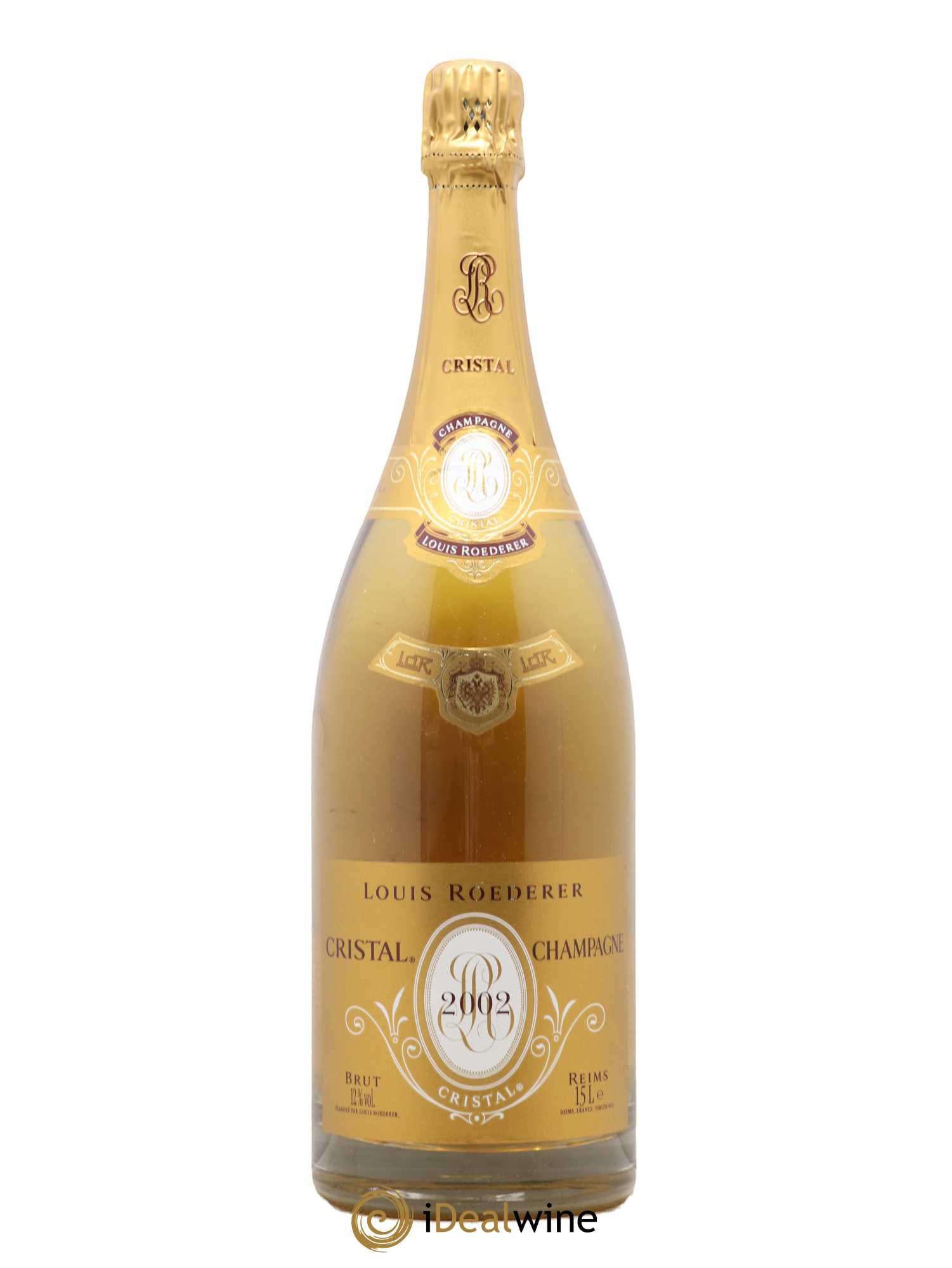 Cristal Louis Roederer Brut 2002 - Lot de 1 magnum - 0