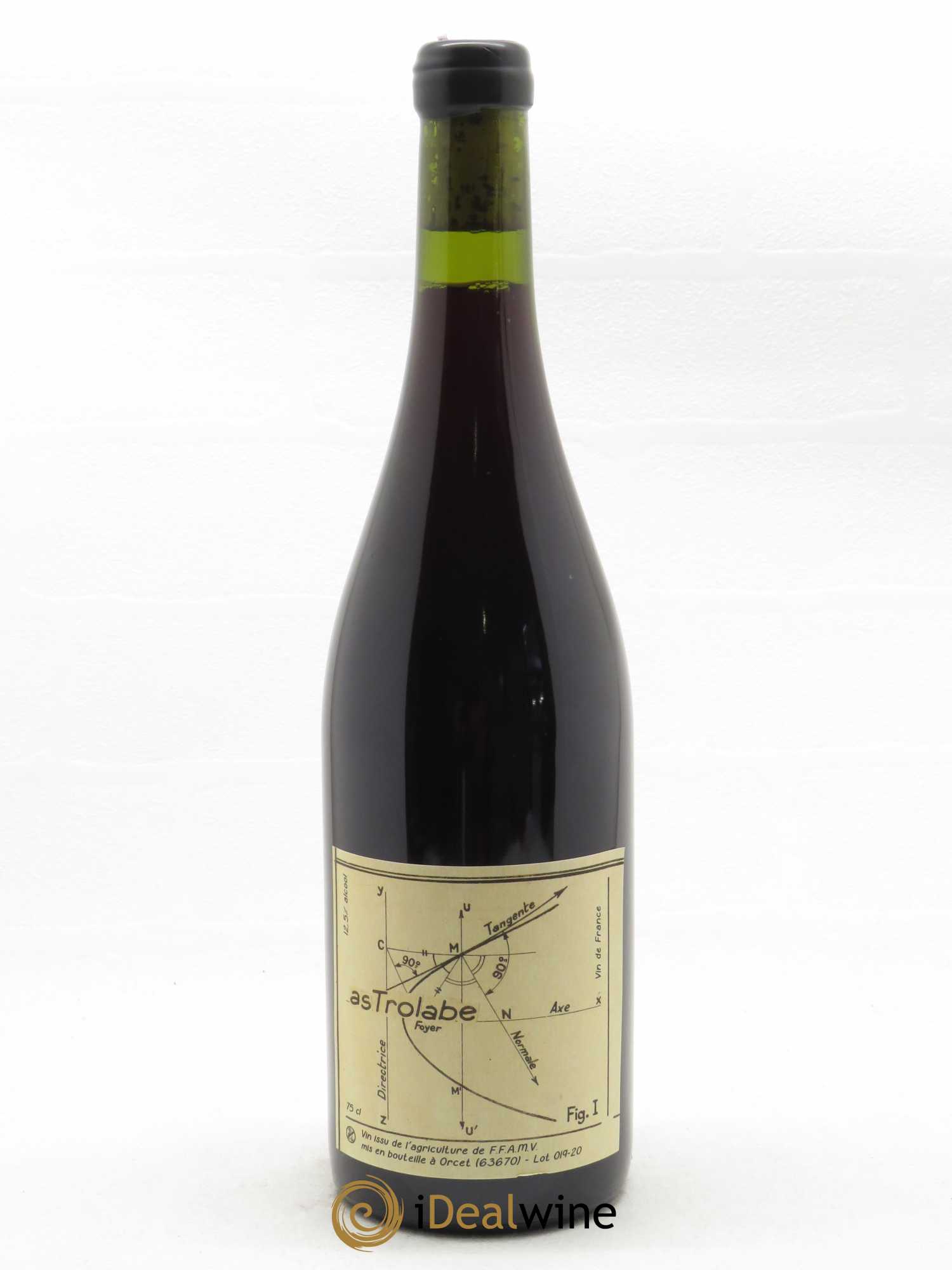 Vin de France Astrolabe F.F.A.M.V (Francine et Francois Dhumes-Aurelien Lefort-Vincent Marie-Manu Duveau) - Lot de 1 bouteille - 0