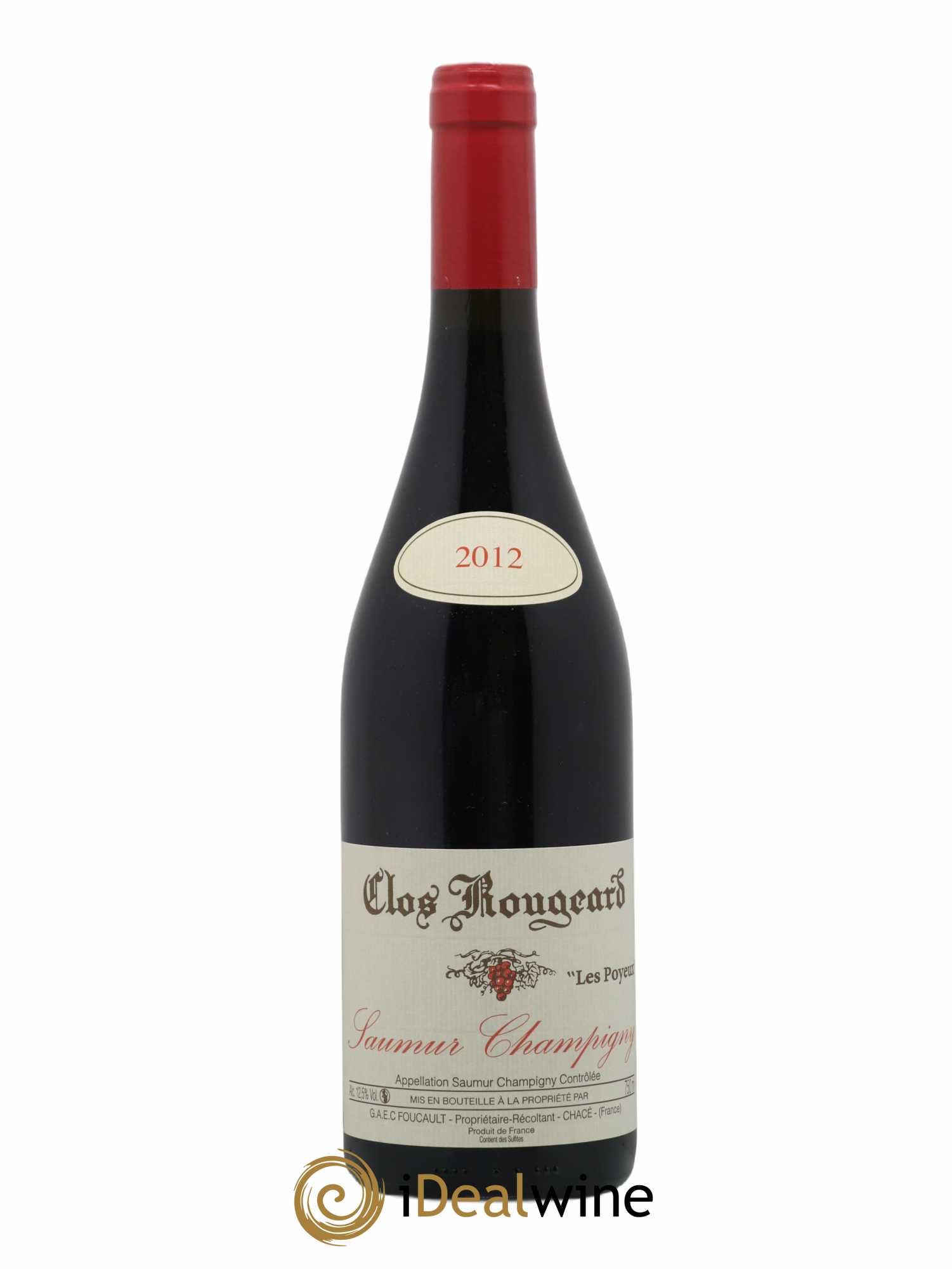 Saumur-Champigny Les Poyeux Clos Rougeard 2012 - Lot de 1 bouteille - 0