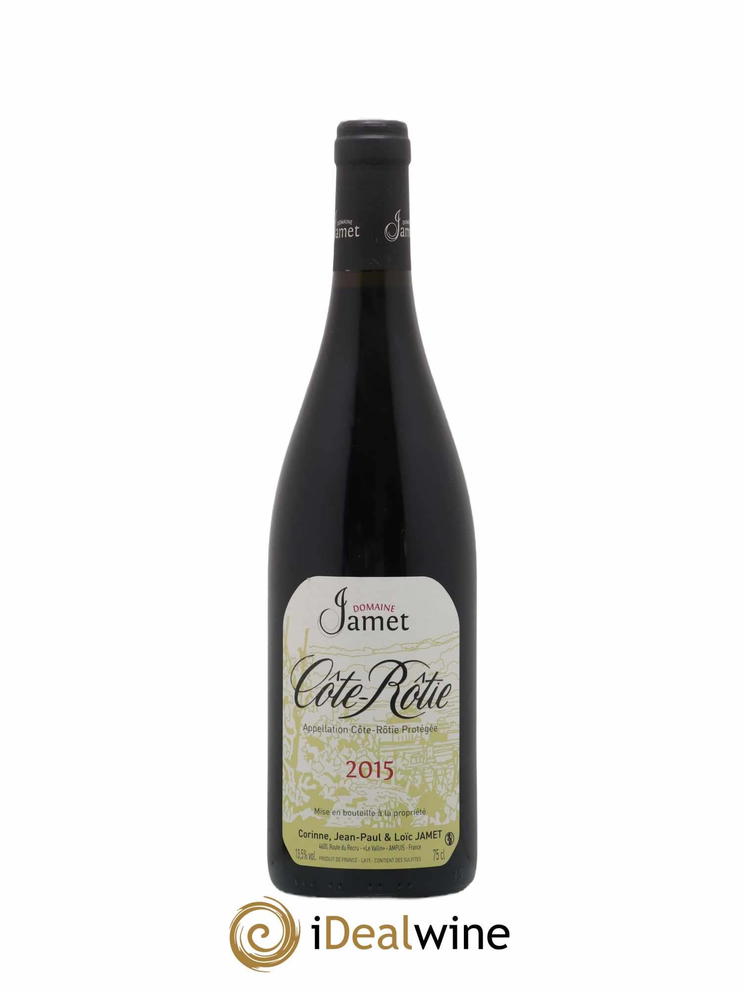 Côte-Rôtie Jamet (Domaine) 2015 - Lot de 1 bouteille - 0