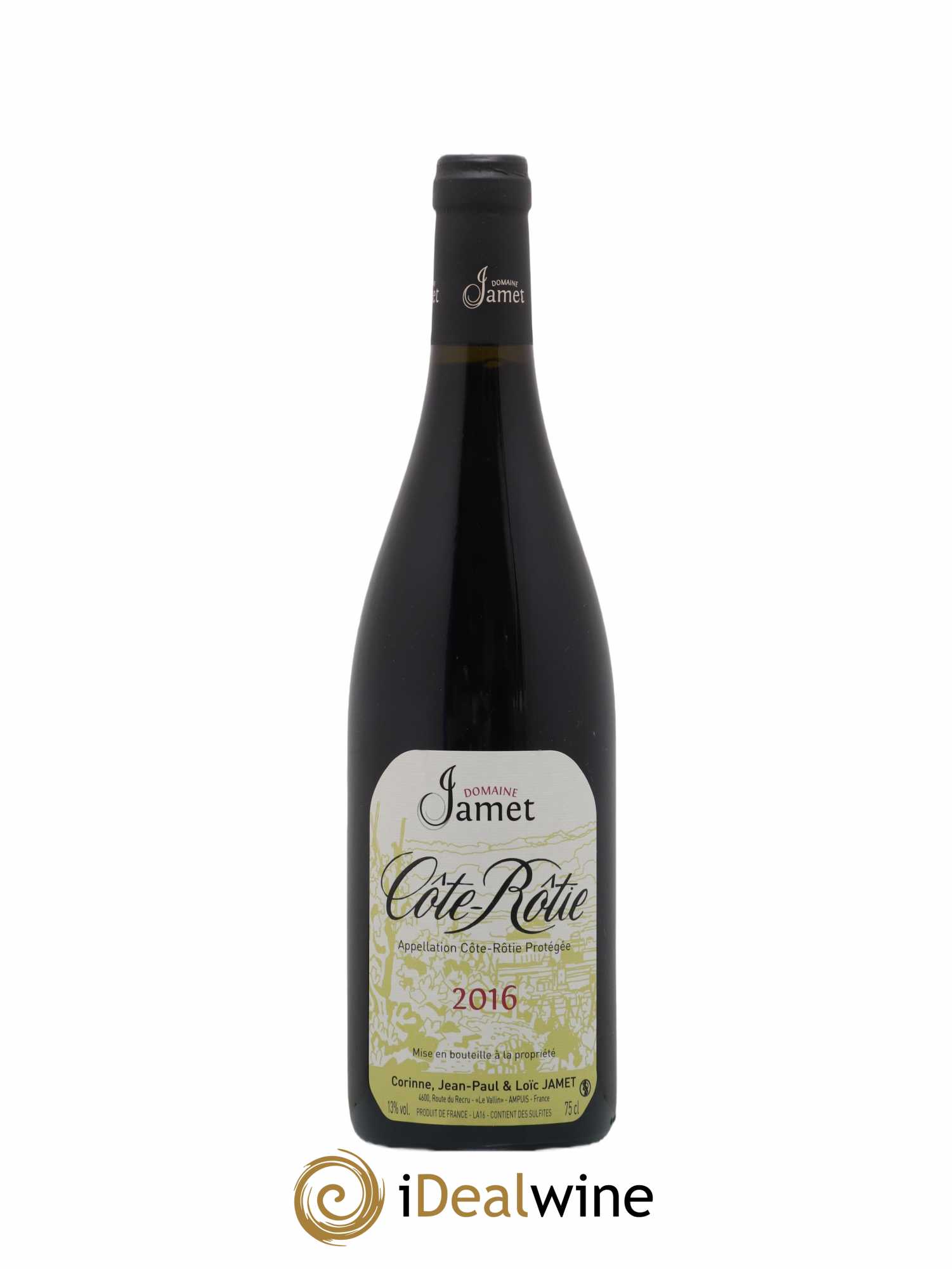 Côte-Rôtie Jamet (Domaine) 2016 - Lot de 1 bouteille - 0