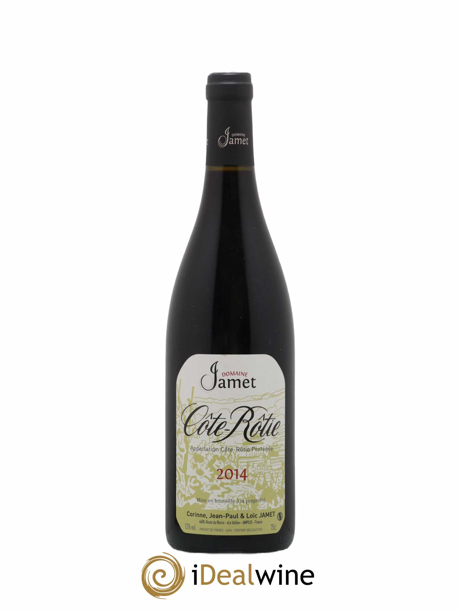 Côte-Rôtie Jamet (Domaine) 2014 - Lot de 1 bouteille - 0