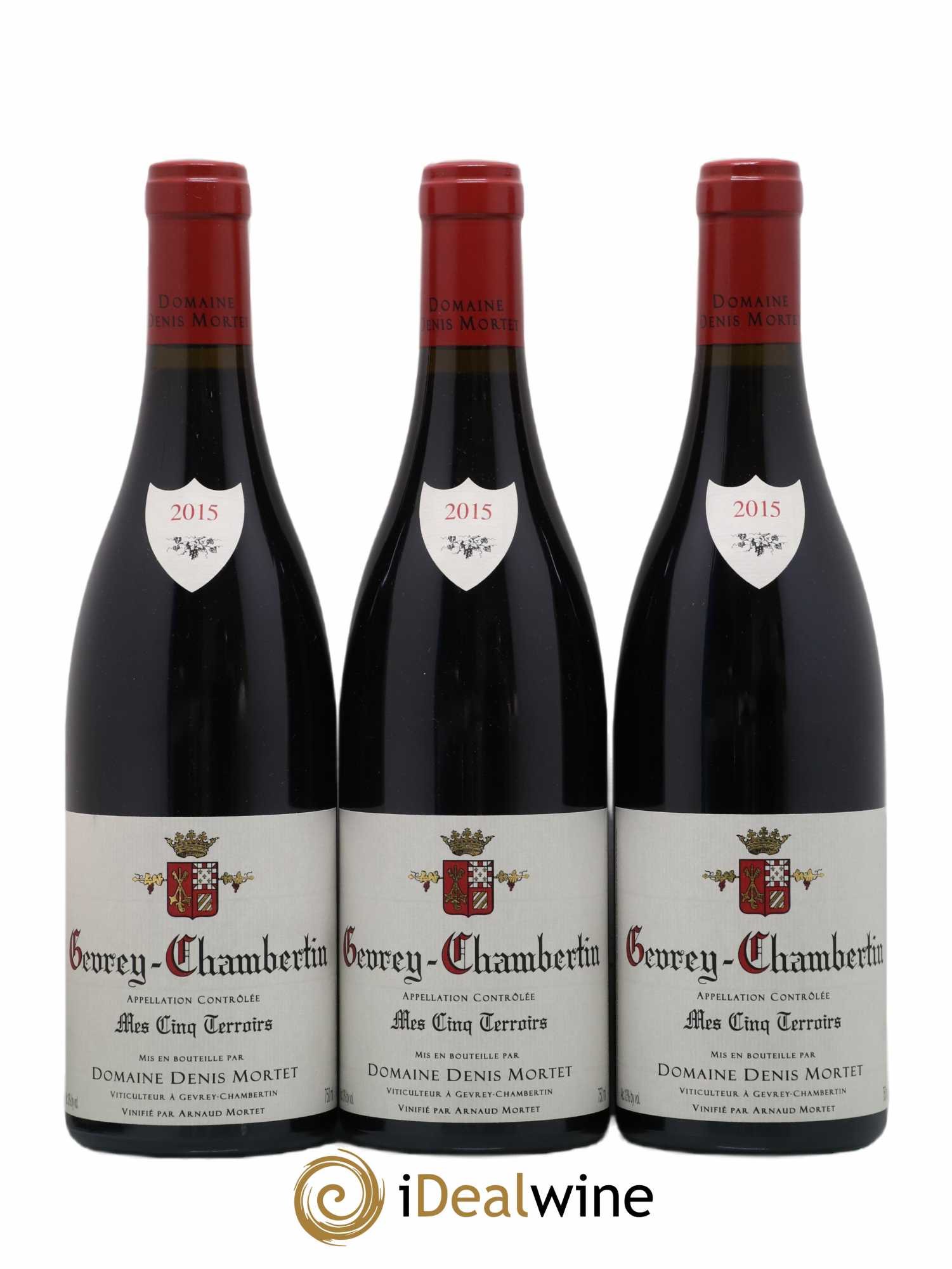 Gevrey-Chambertin Mes Cinq Terroirs Denis Mortet (Domaine) 2015 - Lot de 3 bouteilles - 0