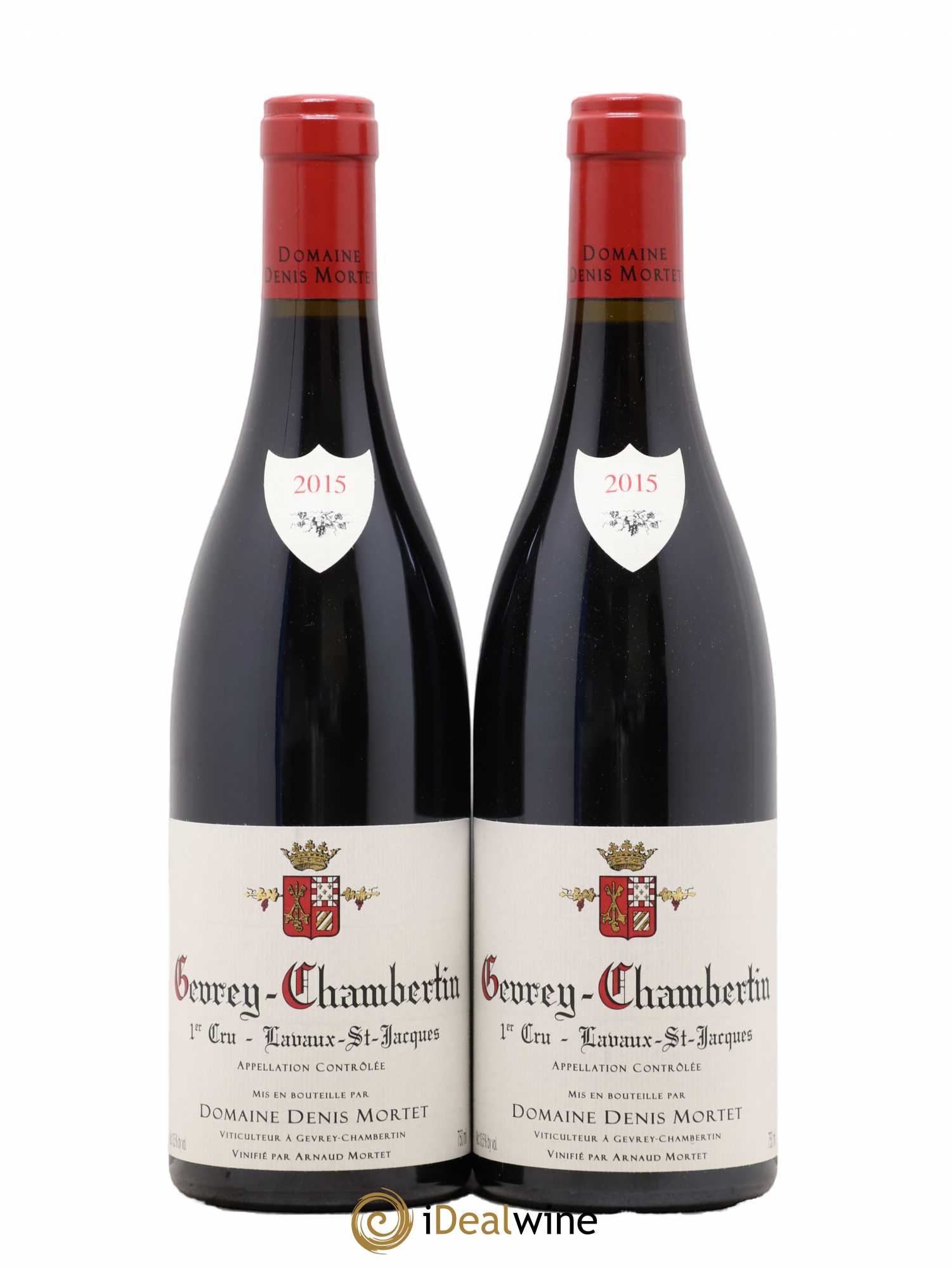 Gevrey-Chambertin 1er Cru Lavaux Saint Jacques Denis Mortet (Domaine) 2015 - Lot de 2 bouteilles - 0