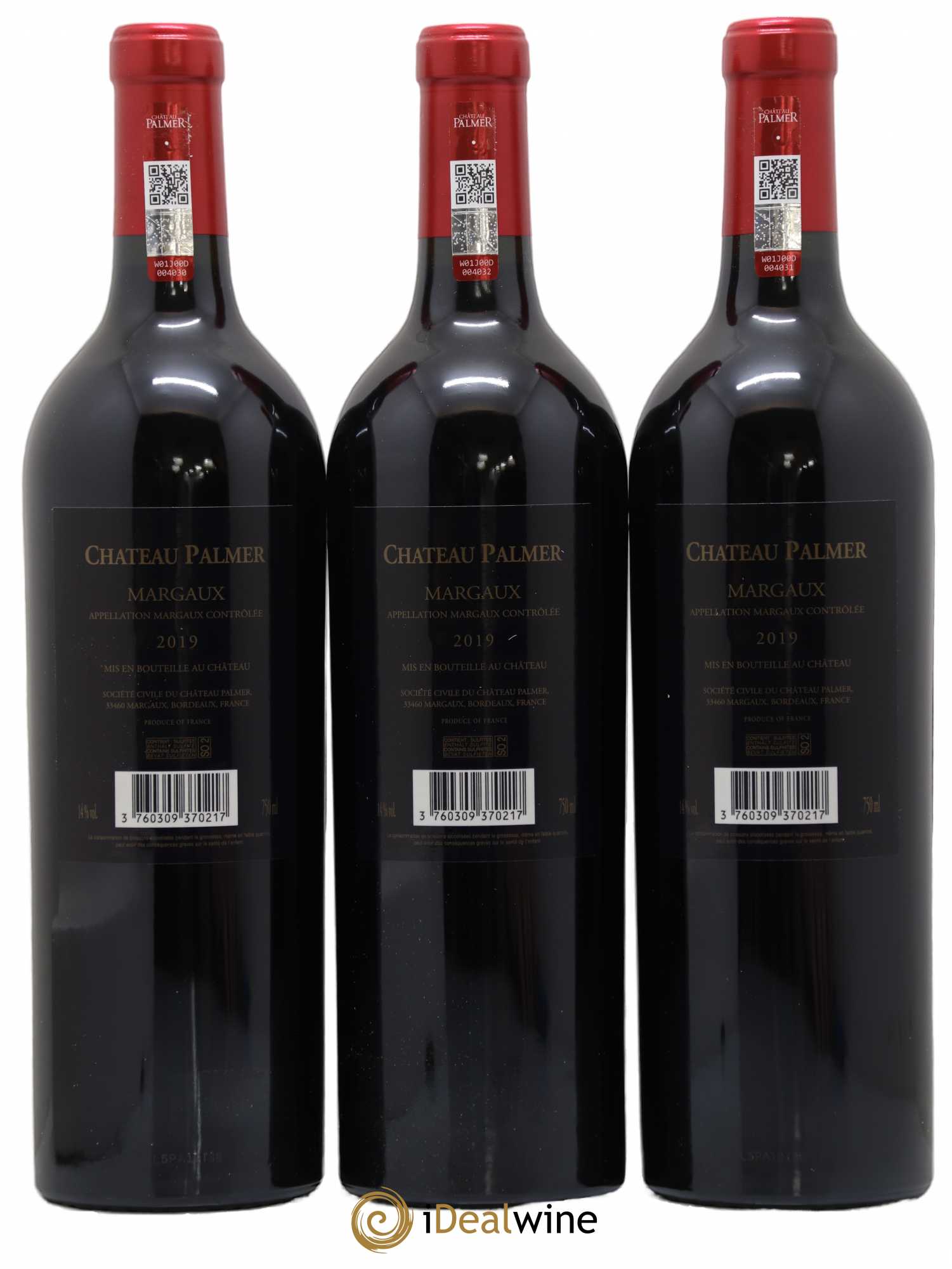 Château Palmer 3ème Grand Cru Classé 2019 - Lot de 6 bouteilles - 2