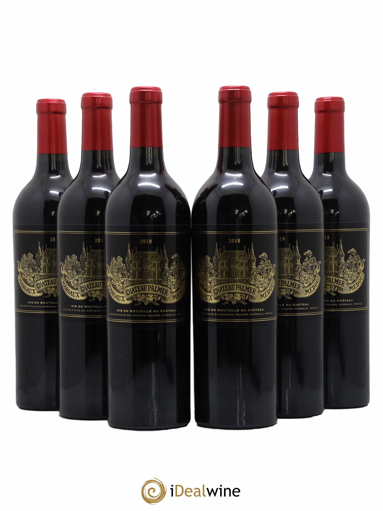 Château Palmer 3ème Grand Cru Classé 2019 - Lot de 6 bouteilles - 0
