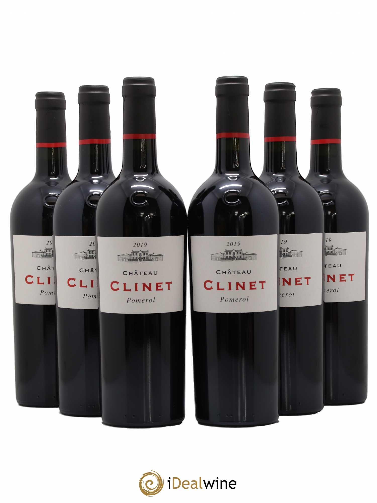 Château Clinet 2019 - Lot de 6 bouteilles - 0