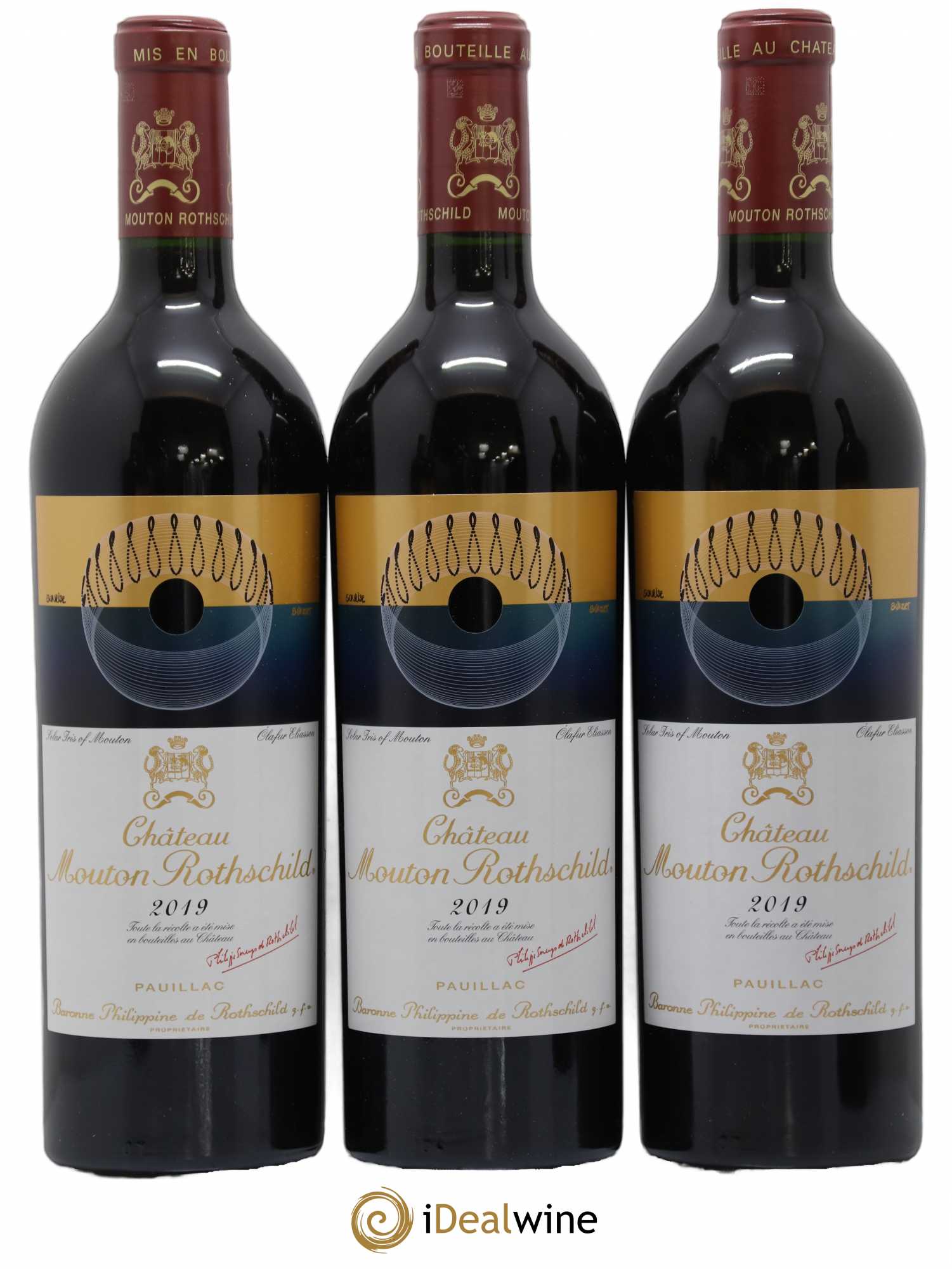 Château Mouton Rothschild 1er Grand Cru Classé 2019 - Lot de 6 bouteilles - 3