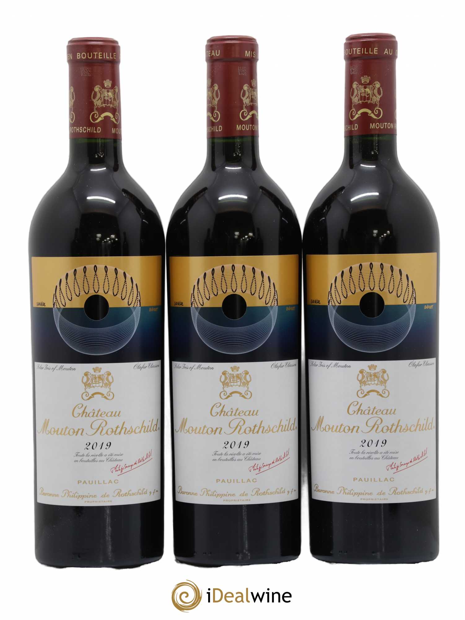 Château Mouton Rothschild 1er Grand Cru Classé 2019 - Lot de 6 bouteilles - 3