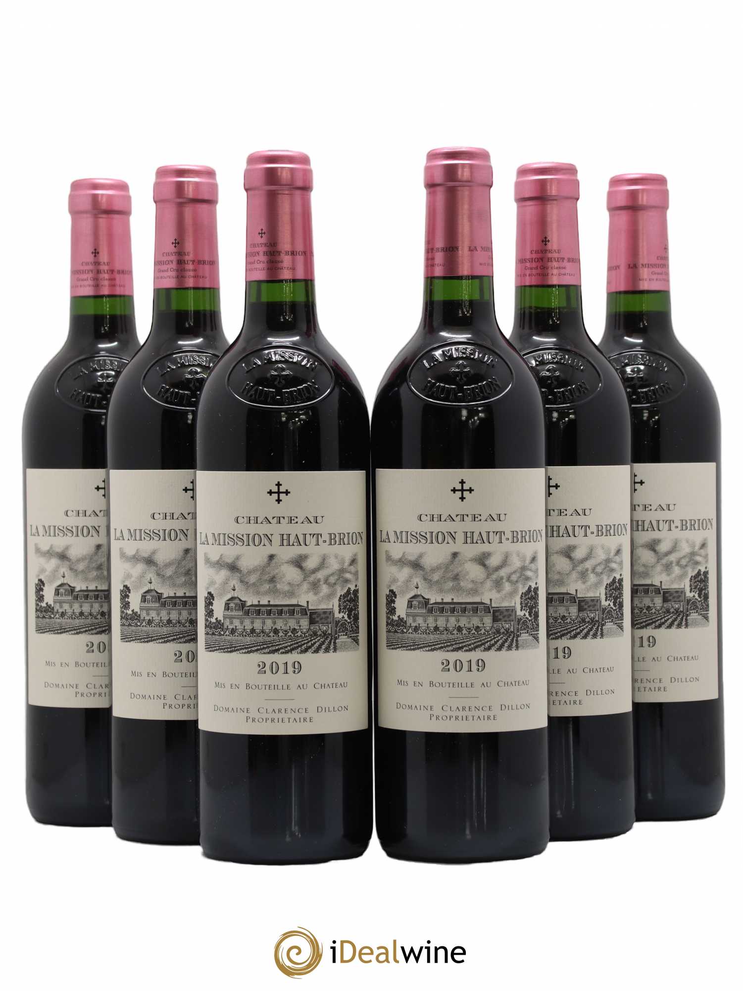 Château la Mission Haut-Brion Cru Classé de Graves 2019 - Lot de 6 bouteilles - 0