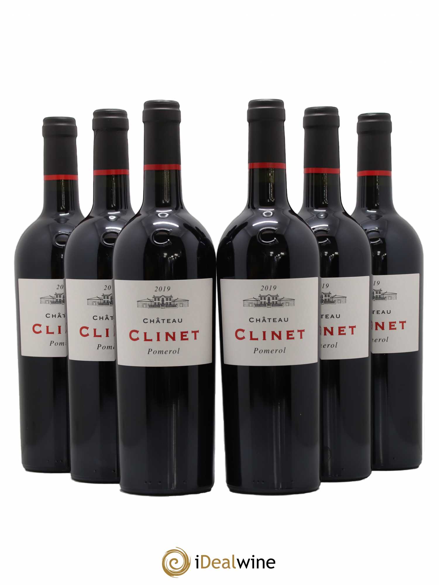 Château Clinet 2019 - Lot de 6 bouteilles - 0