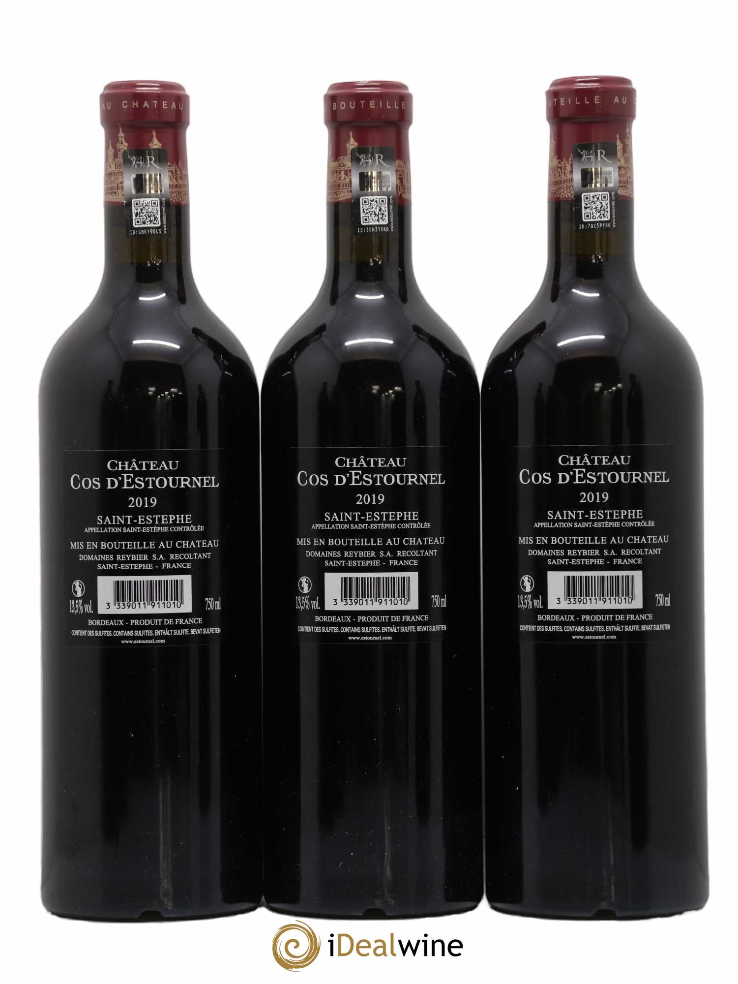 Cos d'Estournel 2ème Grand Cru Classé 2019 - Lot de 6 bouteilles - 2