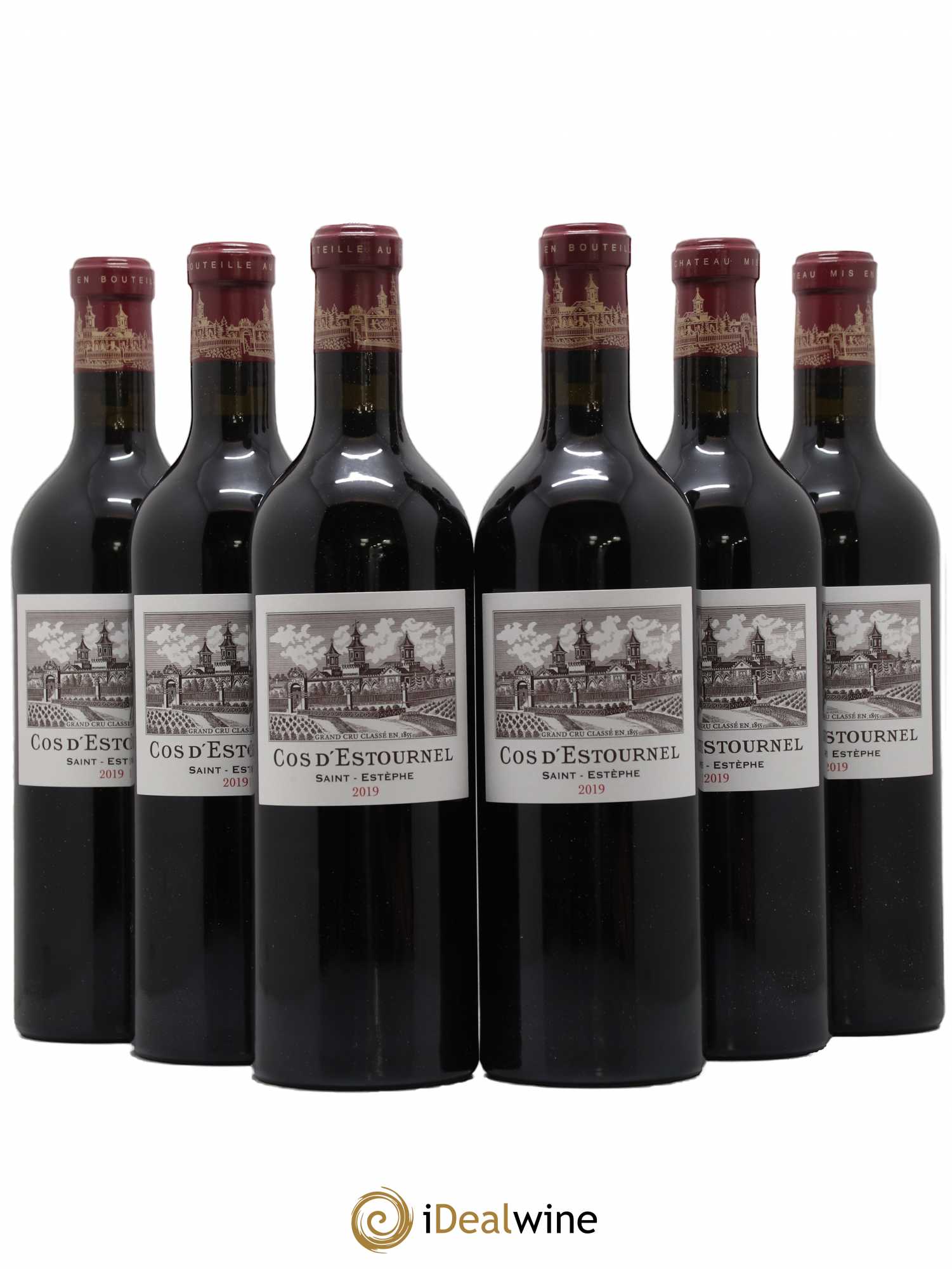 Cos d'Estournel 2ème Grand Cru Classé 2019 - Lot de 6 bouteilles - 0