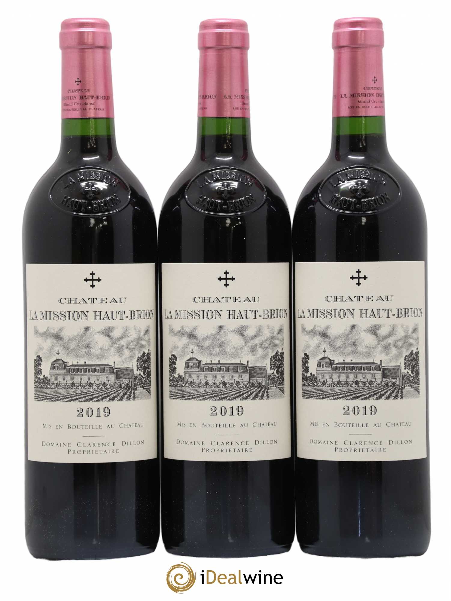 Château la Mission Haut-Brion Cru Classé de Graves 2019 - Lot of 6 bottles - 1